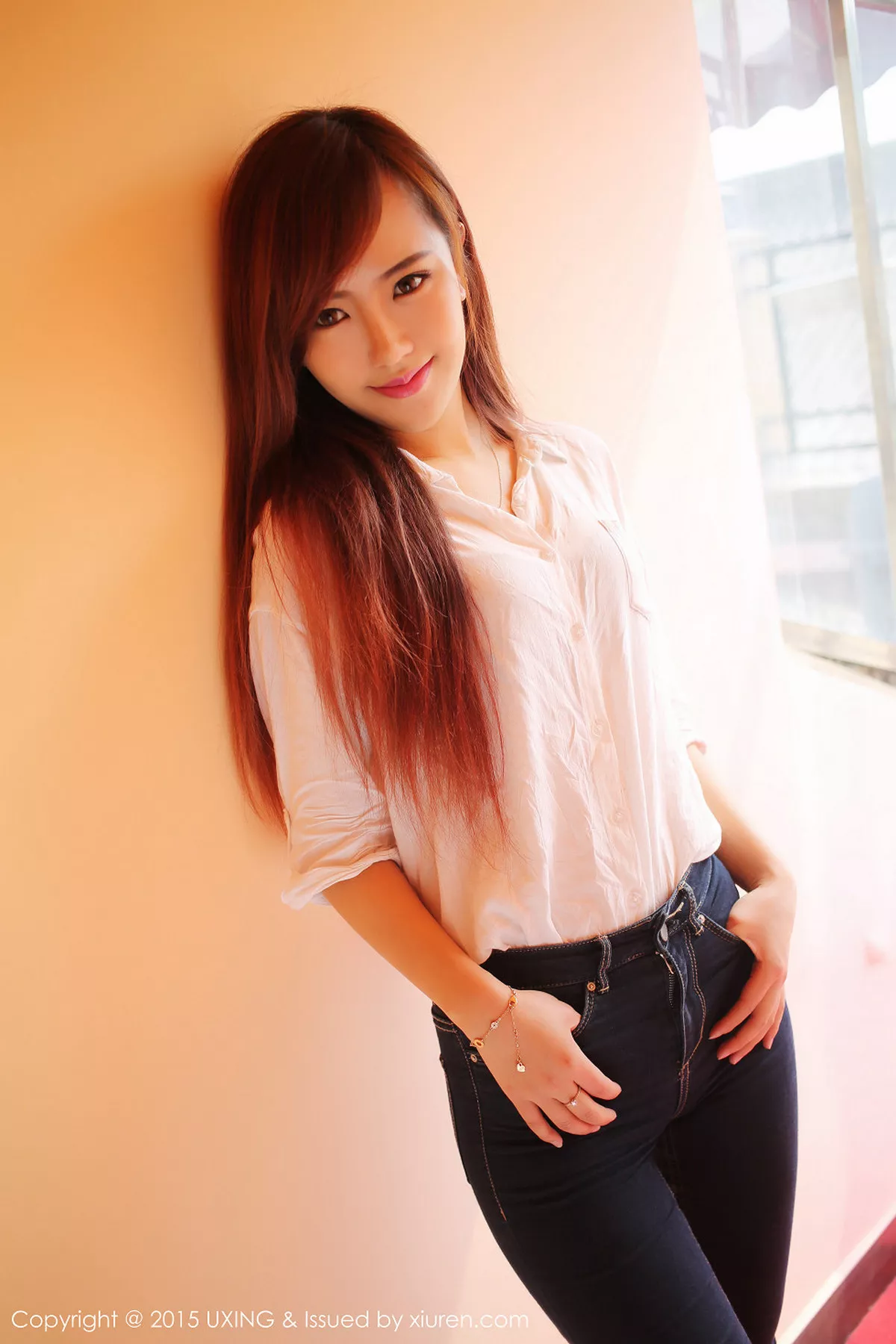 秀人集.com_[UXING优星馆]Vol.001_嫩模赵婉妮Wanni紧身牛仔裤完美身材性感翘臀写真67P