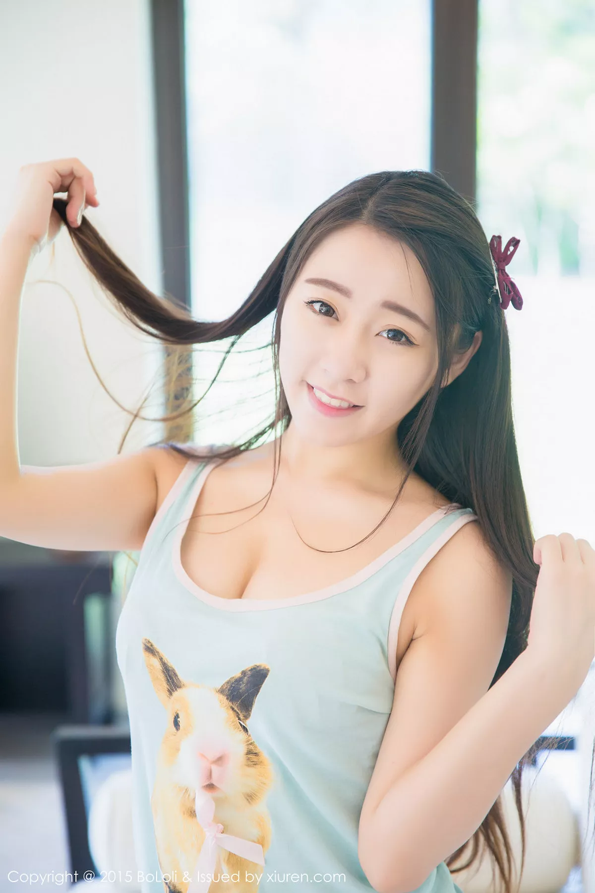 秀人集.com_[BoLoli波萝社]Vol.019_嫩模朵比dobby三亚旅拍床上性感内裤迷人翘臀写真59P