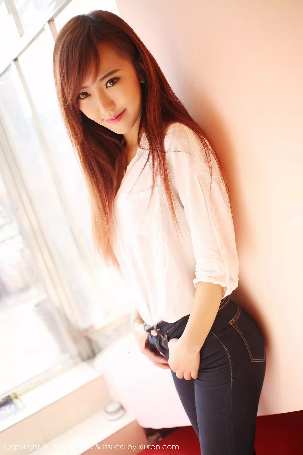 秀人集.com_[UXING优星馆]Vol.001_嫩模赵婉妮Wanni紧身牛仔裤完美身材性感翘臀写真67P