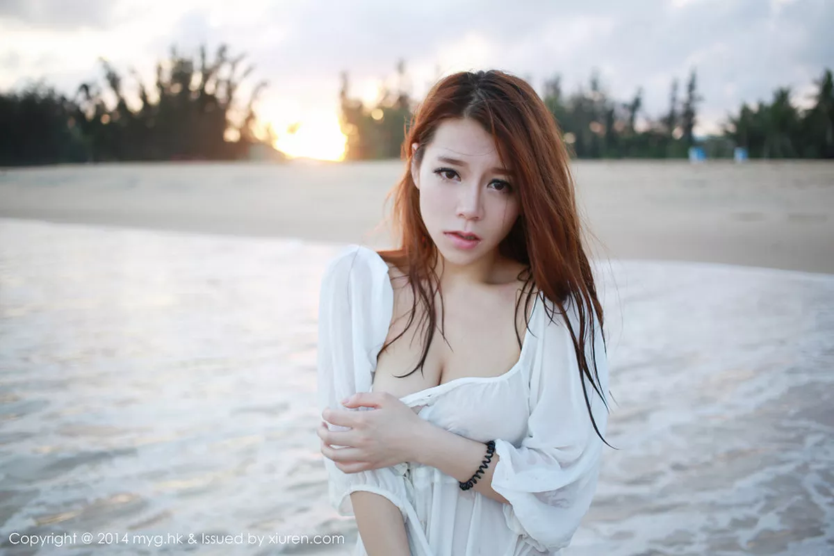 秀人集.com_[MyGirl美媛馆]Vol.007_嫩模vetiver嘉宝贝儿海边性感内衣秀豪乳写真131P