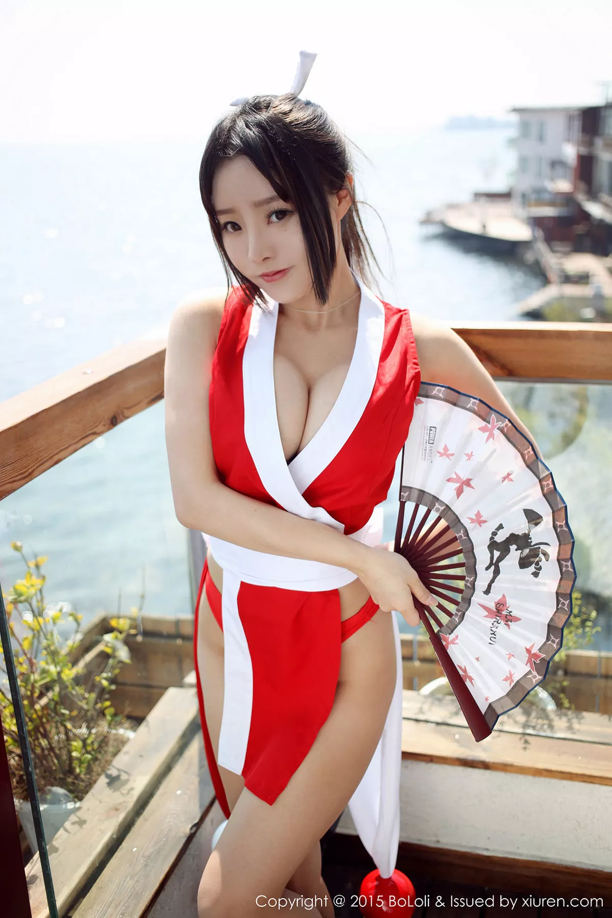 秀人集.com_[BoLoli波萝社]Vol.017_嫩模柳侑绮Sevenbaby不知火舞COS诱惑翘臀写真30P