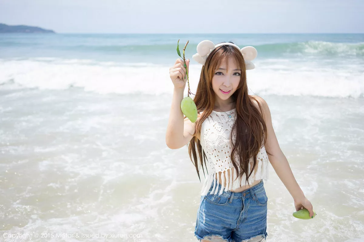 秀人集.com_[MiStar魅妍社]Vol.015_嫩模黄歆苑Chobits红色比基尼前凸后翘诱惑写真60P