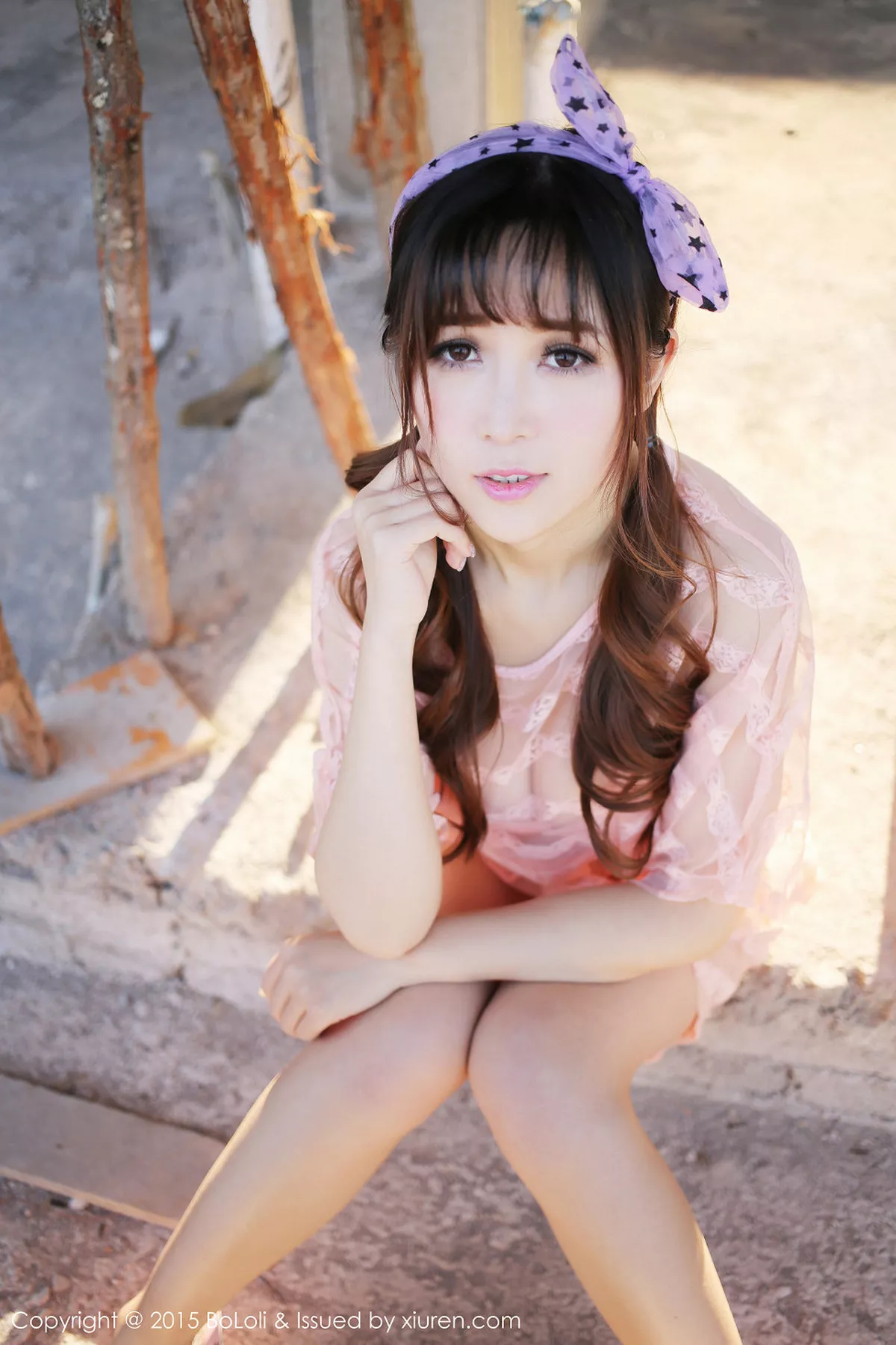 秀人集.com_[BoLoli波萝社]Vol.010_巨乳嫩模张优ayoyo大理旅拍白色蕾丝内衣豪乳写真40P