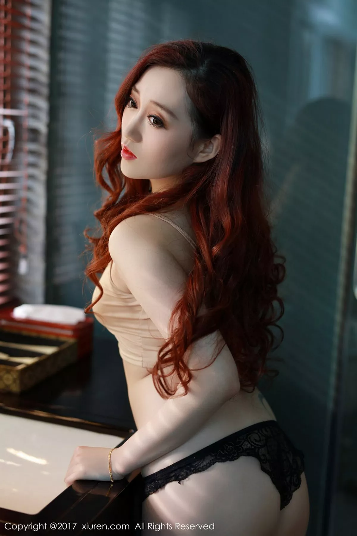 秀人集.com_[XiuRen秀人网]No.681_嫩模叶梦轩居家黑色蕾丝内衣秀傲人美胸白嫩翘臀诱惑写真50P