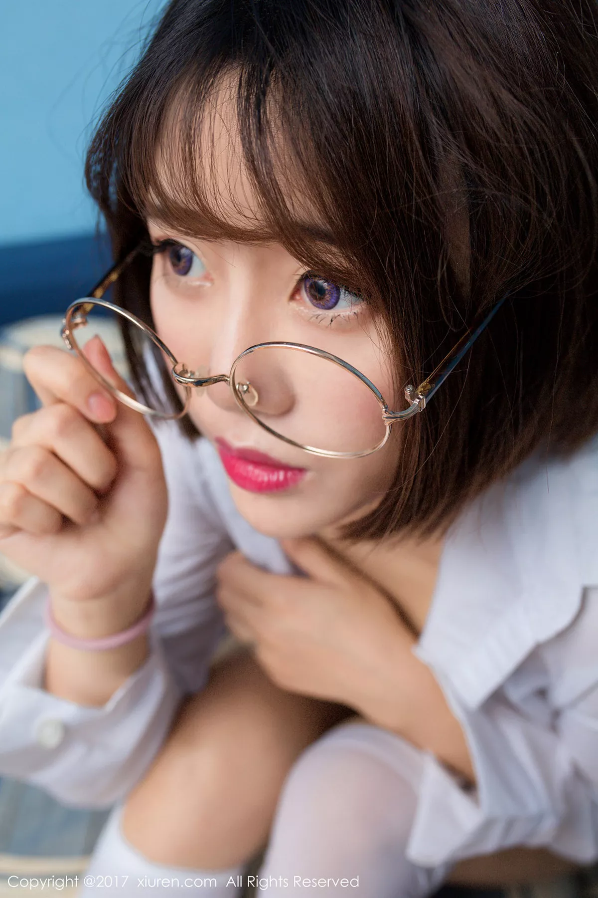 秀人集.com_[XiuRen秀人网]No.678_嫩模兜豆靓Youlina美女秘书白衬衣真空秀白嫩豪乳诱惑写真55P