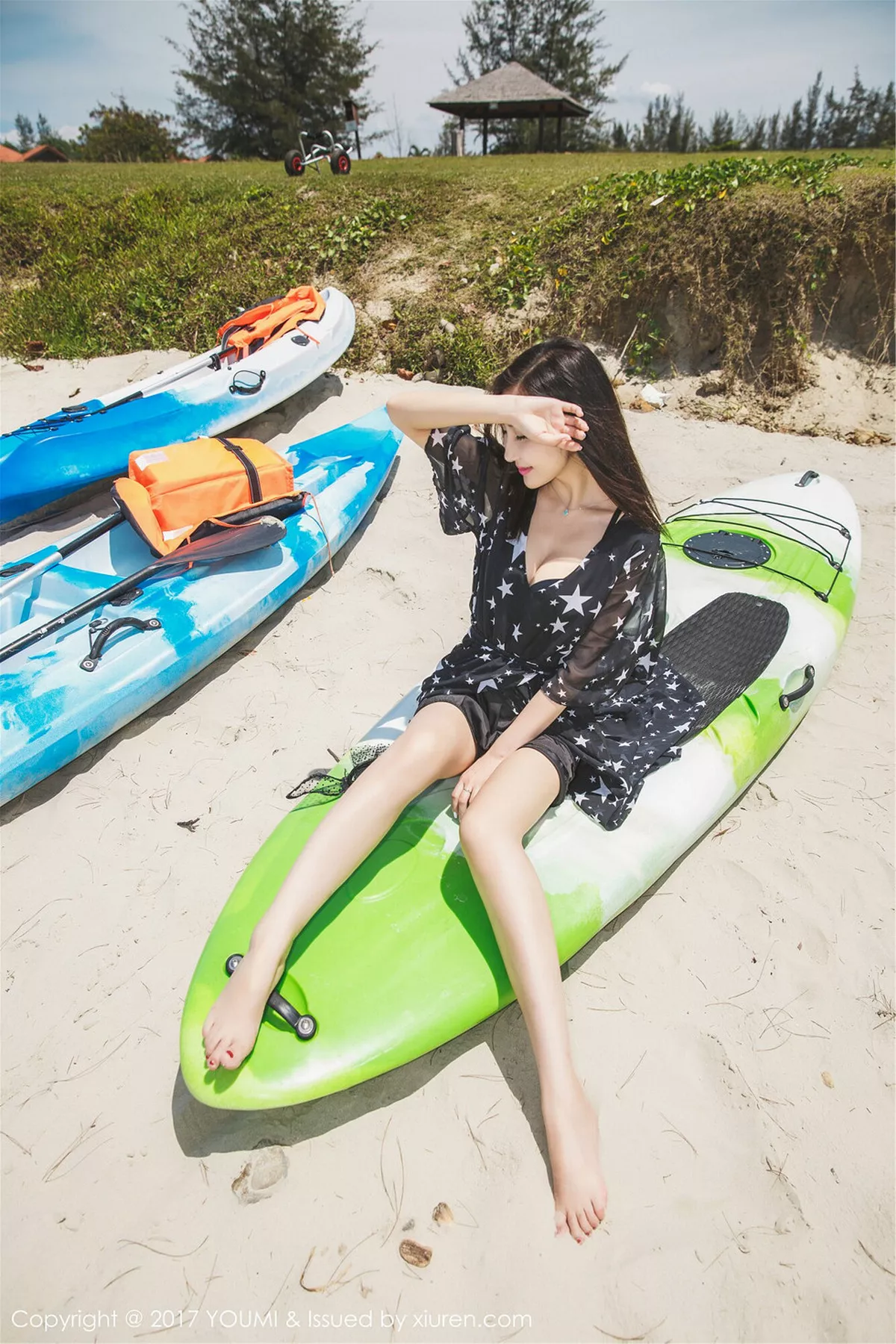 秀人集.com_[YouMi尤蜜荟]Vol.039_嫩模Yumi-尤美沙巴旅拍性感比基尼系列秀完美身材写真48P