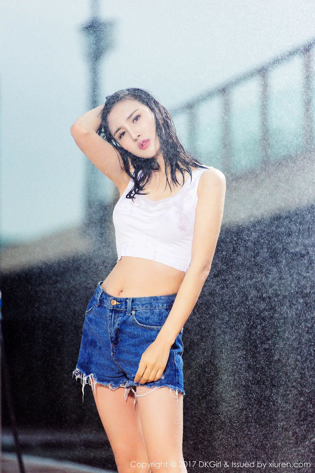 秀人集.com_[DKGirl御女郎]Vol.026_嫩模梅哥白色连体比基尼泳池湿身秀傲人美乳诱惑写真58P