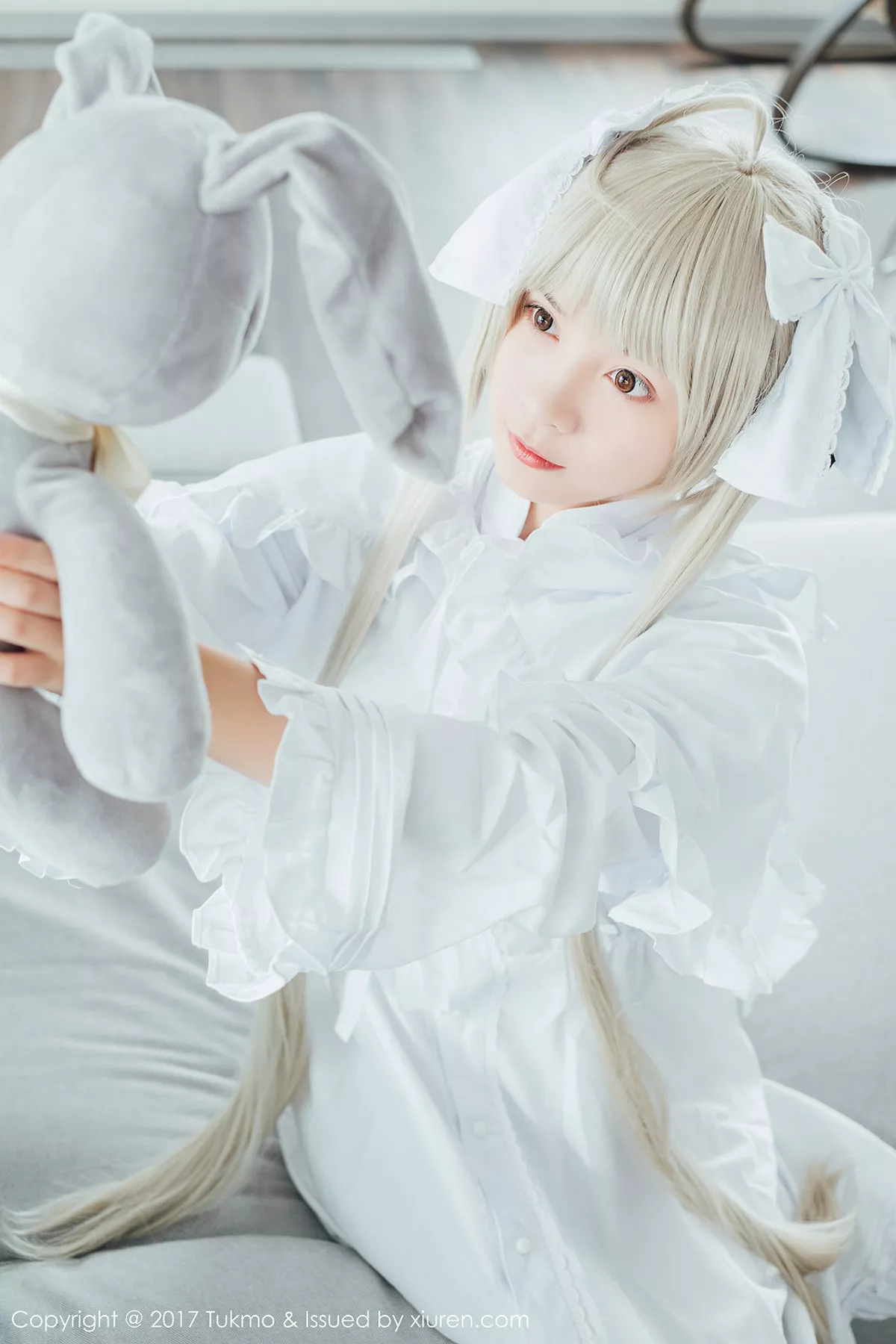 秀人集.com_[Tukmo兔几盟]Vol.097_新人嫩模鱼丸COS春日野穹系列雪嫩皮肤甜美迷人写真39P