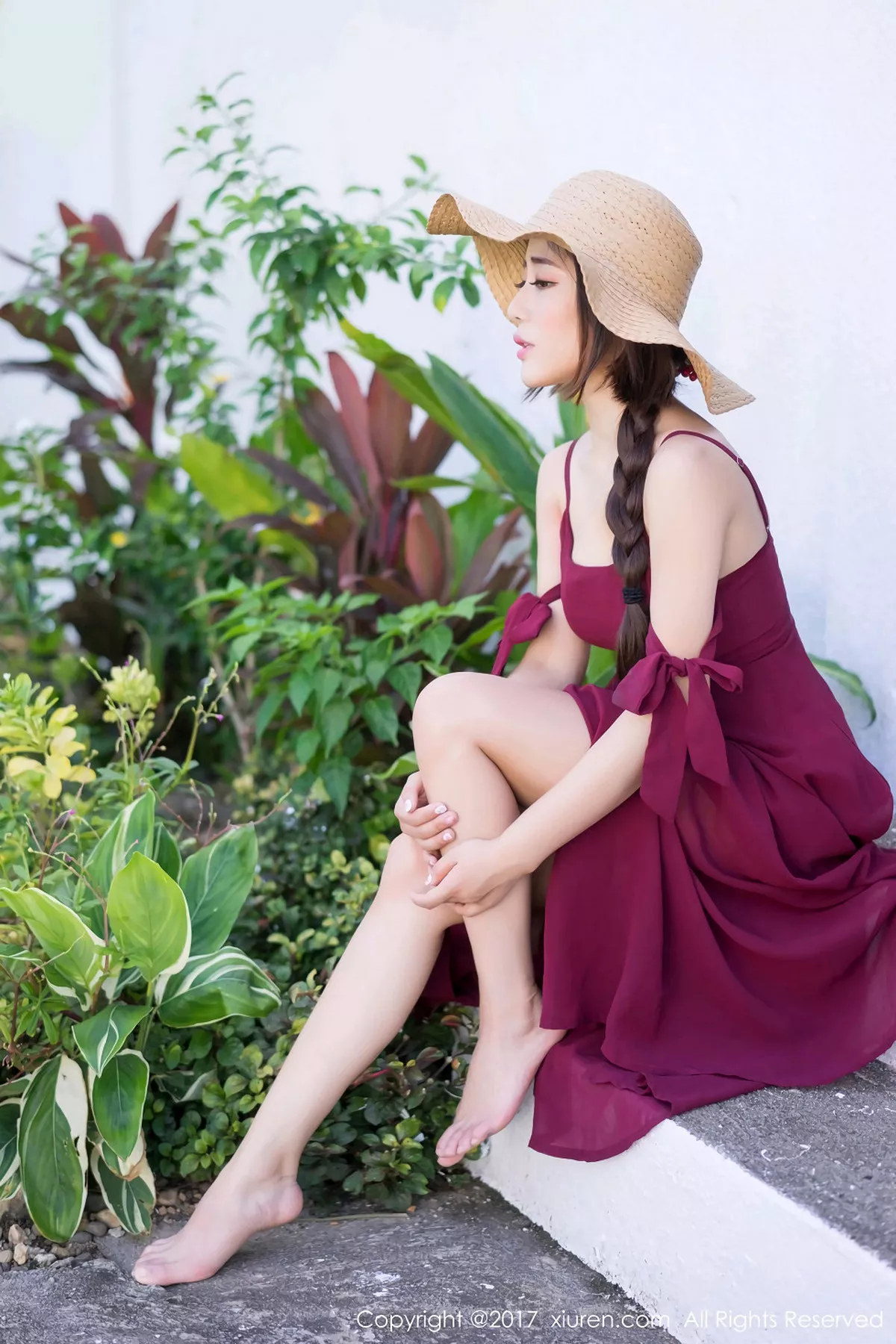 秀人集.com_[XiuRen秀人网]No.814_嫩模兜豆靓Youlina长滩旅拍户外沙滩内衣清爽迷人写真50P