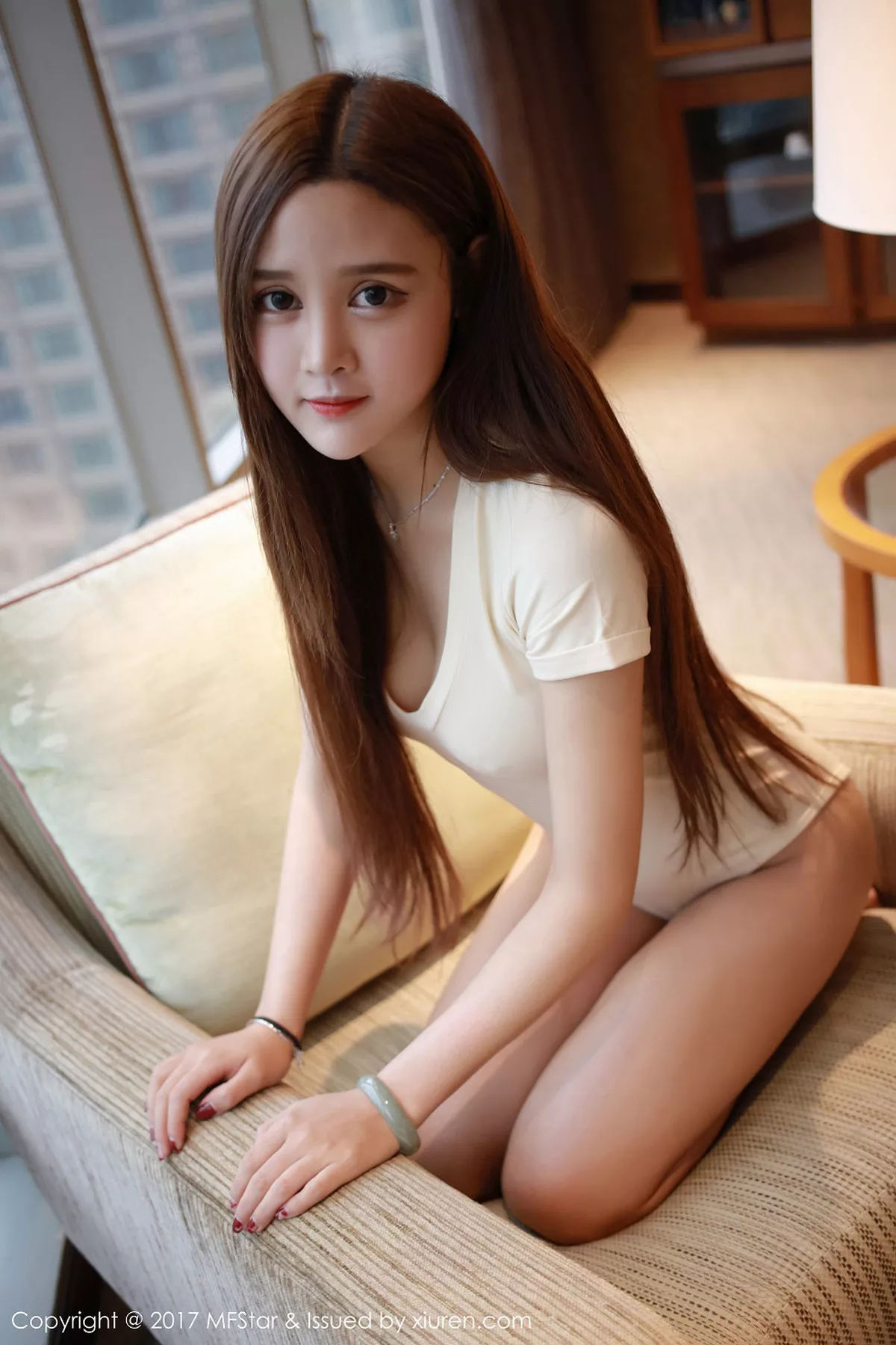 秀人集.com_[MFStar模范学院]Vol.108_嫩模姗姗居家高叉连体衣真空激凸+白衬衣露半球诱惑写真51P