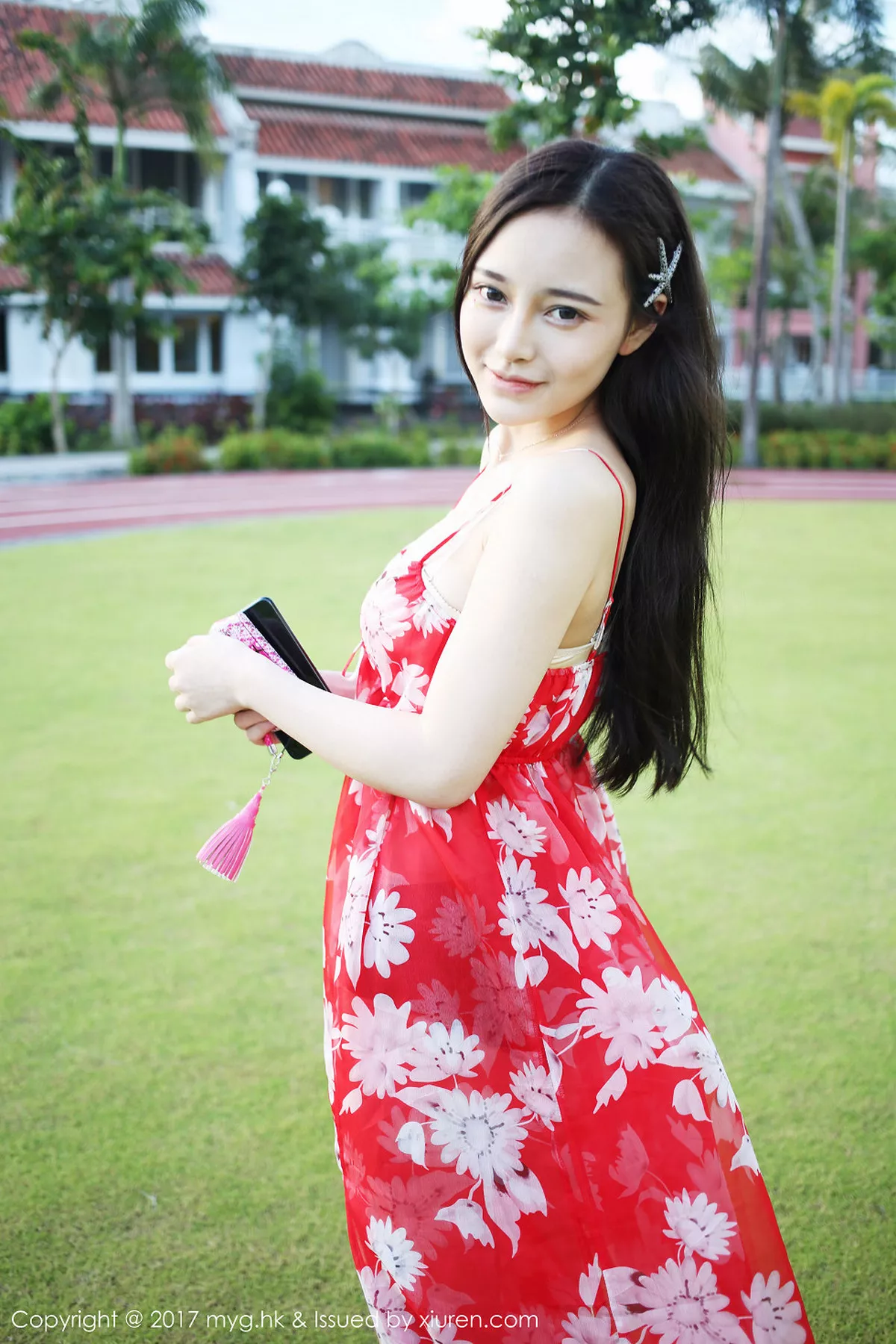 秀人集.com_[MyGirl美媛馆]Vol.264_嫩模唐琪儿il越南旅拍波西米亚风红色吊带裙性感写真51P