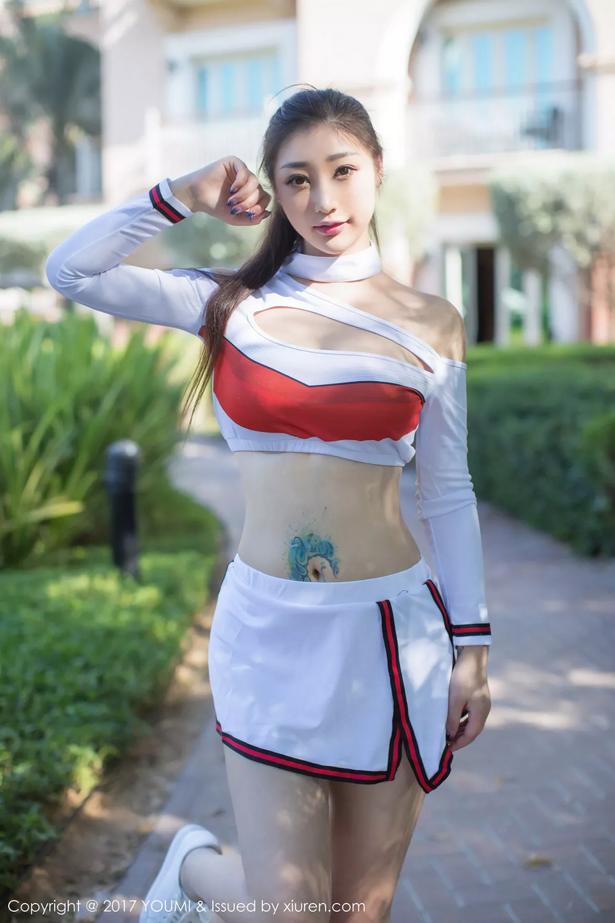 秀人集.com_[YouMi尤蜜荟]Vol.090_嫩模妲己_Toxic迪拜旅拍大尺度全裸金属链秀火辣胴体诱惑写真52P