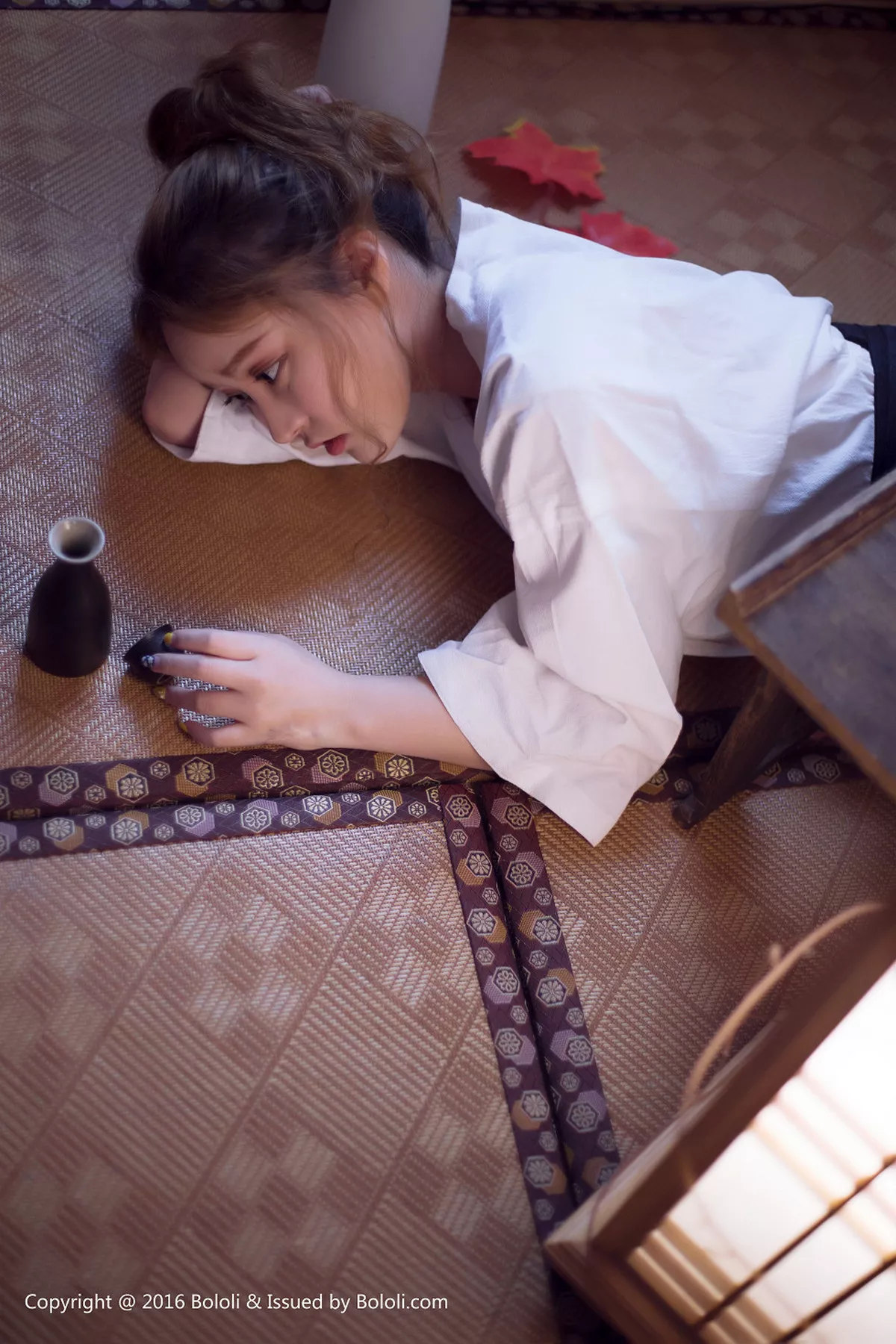 秀人集.com_[Tukmo兔几盟]Vol.111_嫩模柳侑绮化身剑道美少女性感白色内衣爆乳诱惑写真25P