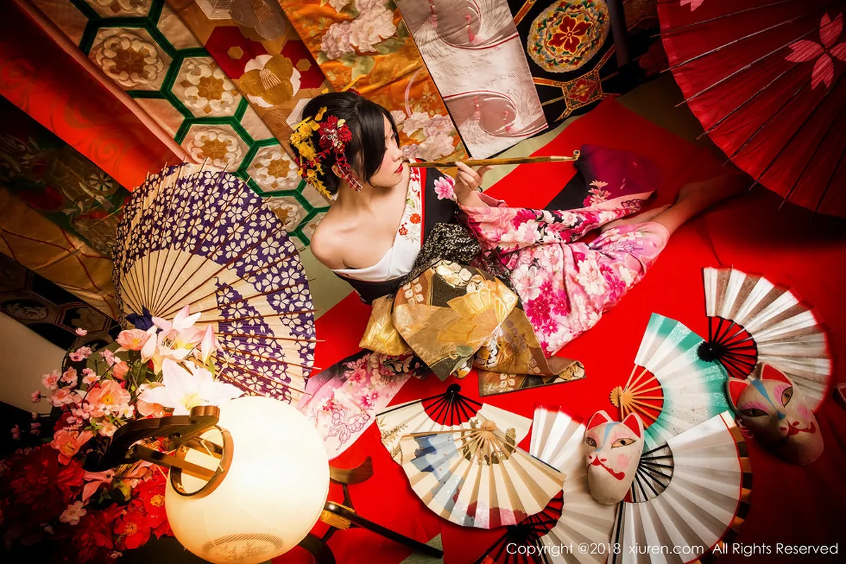 秀人集.com_[XiuRen秀人网]No.930_嫩模许诺Sabrina日本旅拍花魁造型性感和服系列写真36P