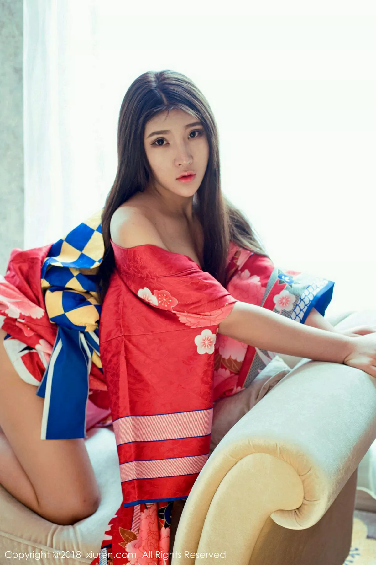 秀人集.com_[XiuRen秀人网]No.973_嫩模当然是小熊呀日本花魁和服+蓝色点式比基尼秀完美身材写真42P