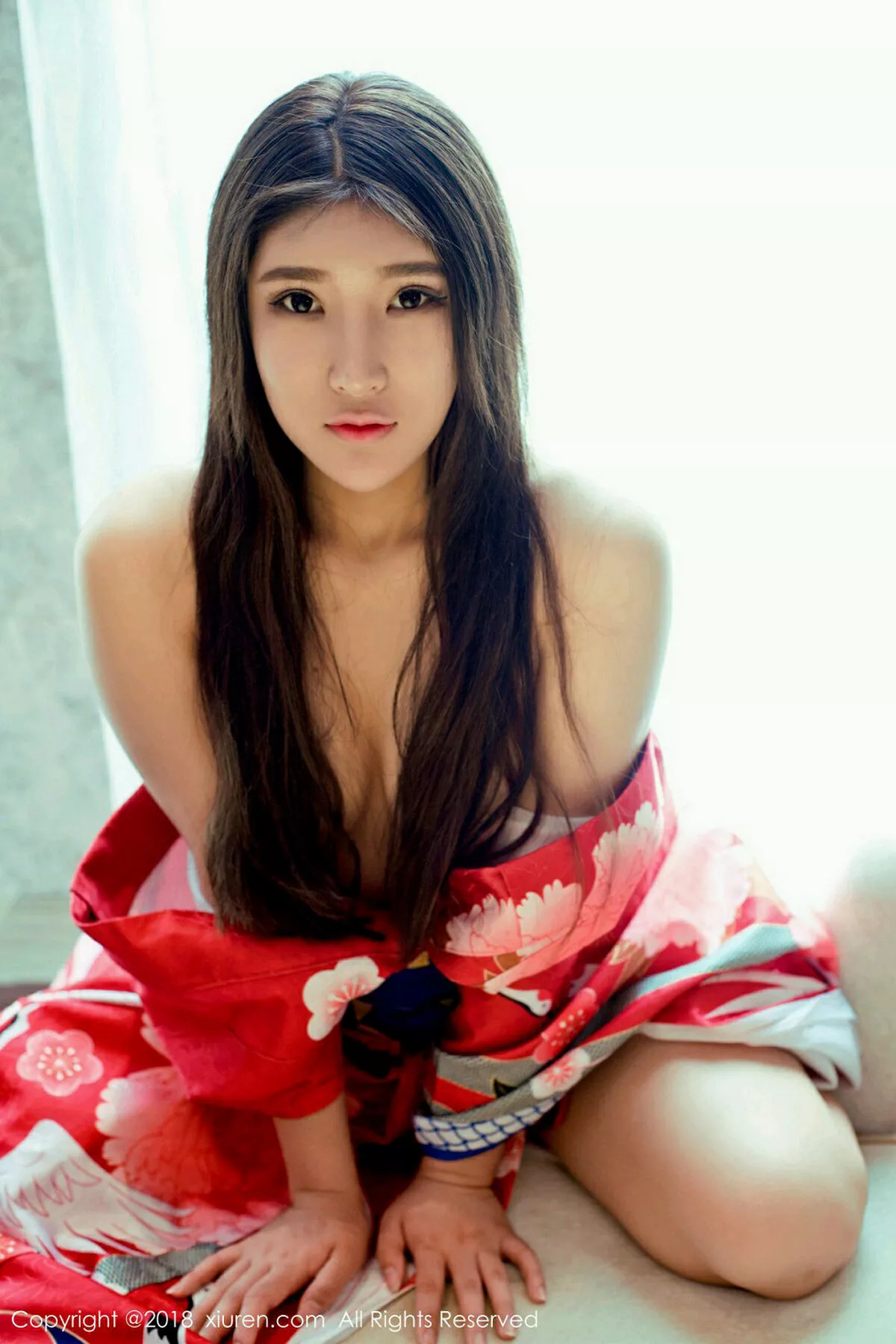 秀人集.com_[XiuRen秀人网]No.973_嫩模当然是小熊呀日本花魁和服+蓝色点式比基尼秀完美身材写真42P