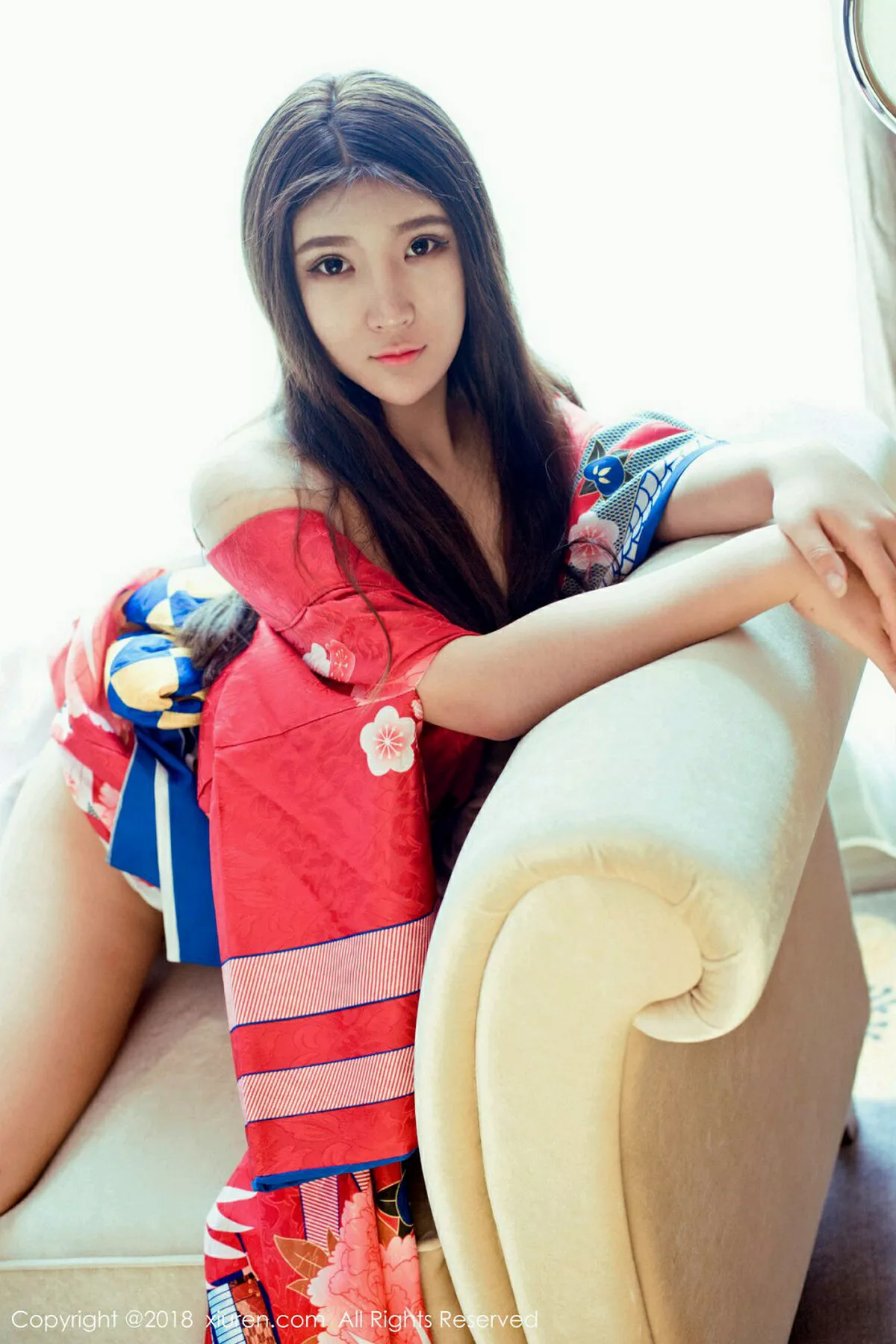 秀人集.com_[XiuRen秀人网]No.973_嫩模当然是小熊呀日本花魁和服+蓝色点式比基尼秀完美身材写真42P