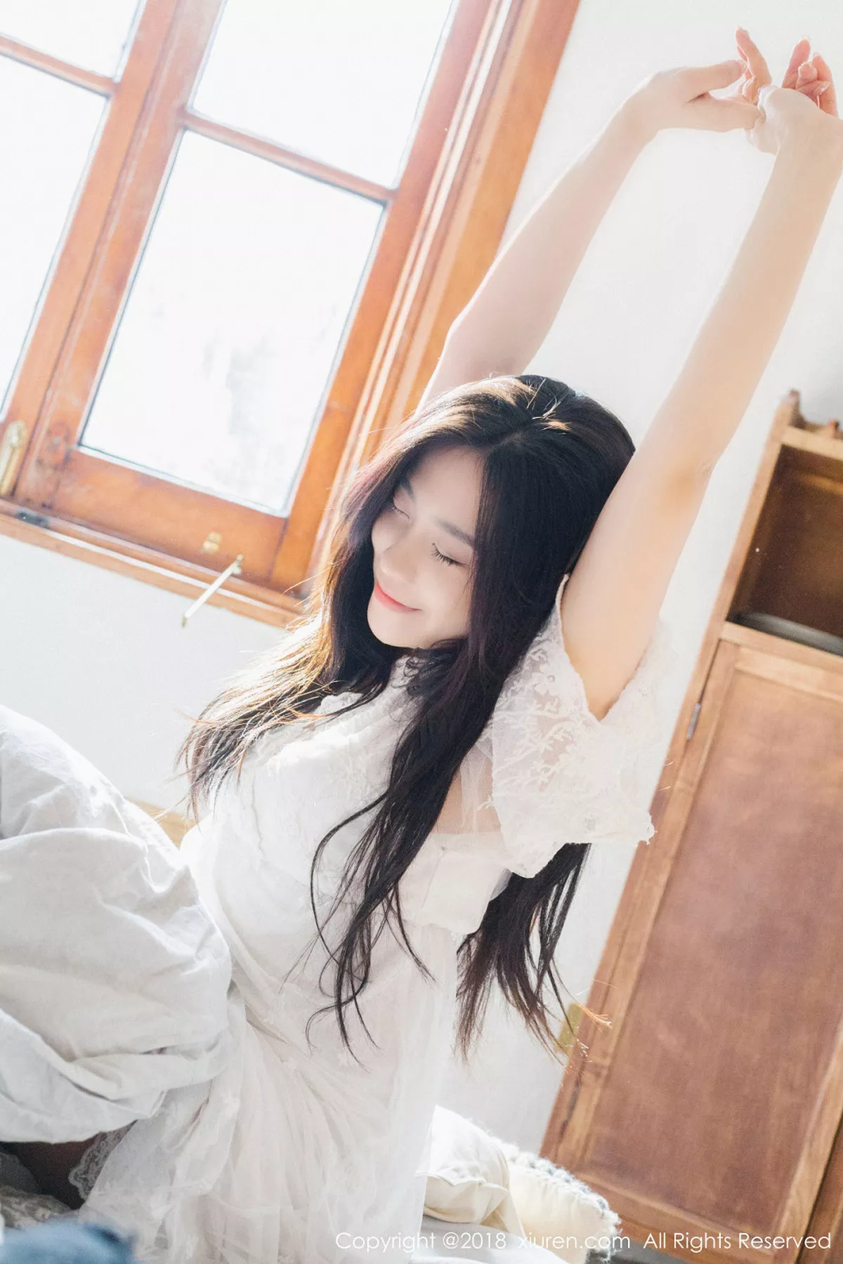 秀人集.com_[XiuRen秀人网]No.1024_女神许诺Sabrina居家早安女友系列床上慵懒迷人写真82P