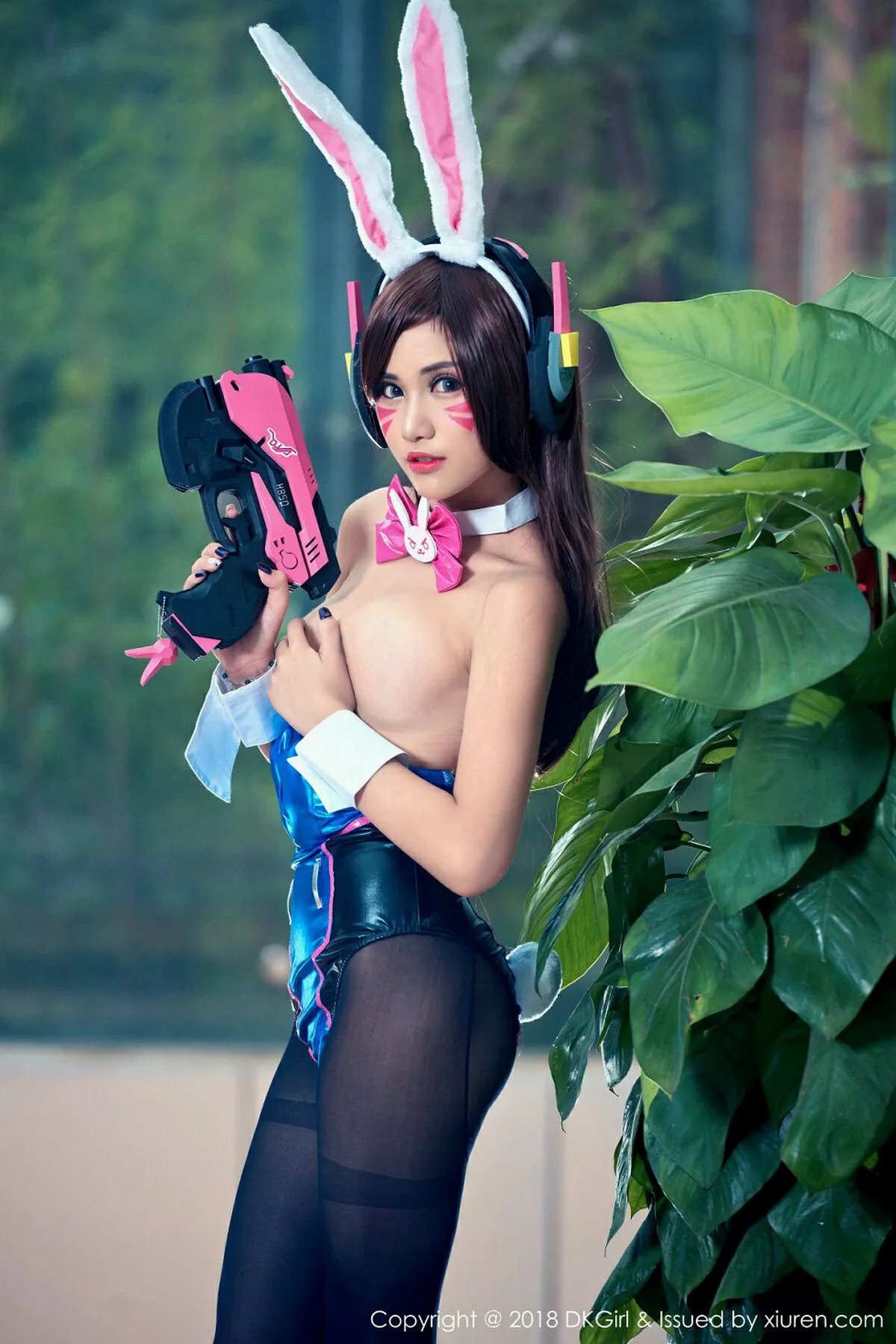 秀人集.com_[DKGirl御女郎]Vol.081_女神萌宝儿BoA守望先锋Dva特辑真空演绎丰乳肥臀诱惑写真46P