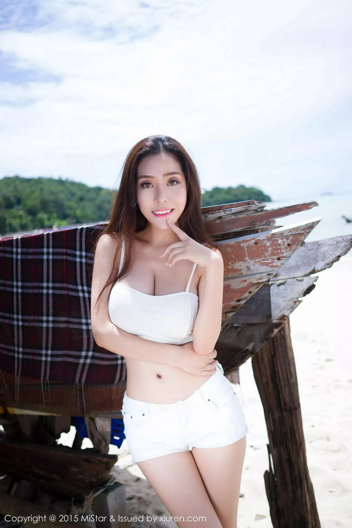 秀人集.com_[MiStar魅妍社]Vol.043_嫩模陈欣普吉岛旅拍白色比基尼完美曲线豪乳诱惑60P