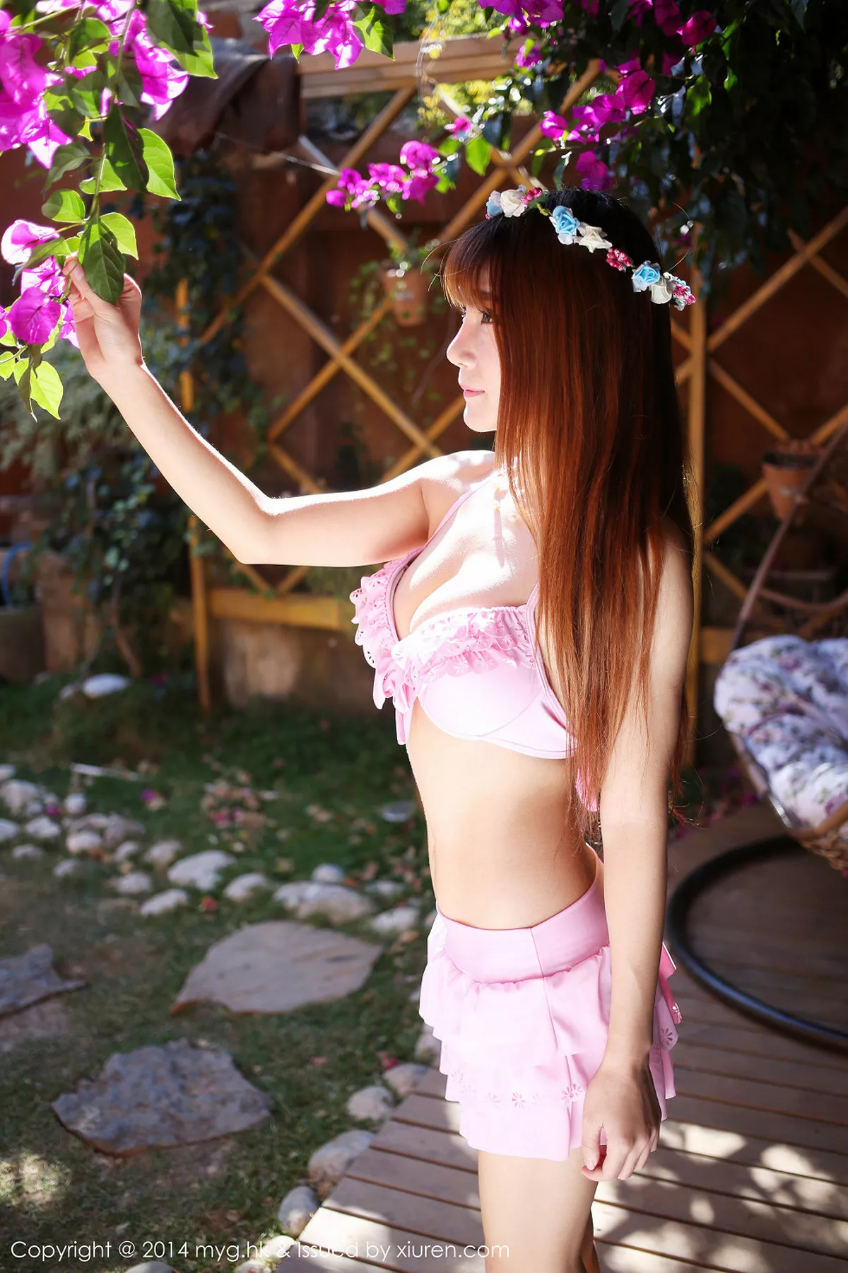 秀人集.com_[MyGirl美媛馆]Vol.073_嫩模子纯儿Annie丽江旅拍美丽花仙子性感内衣写真50P