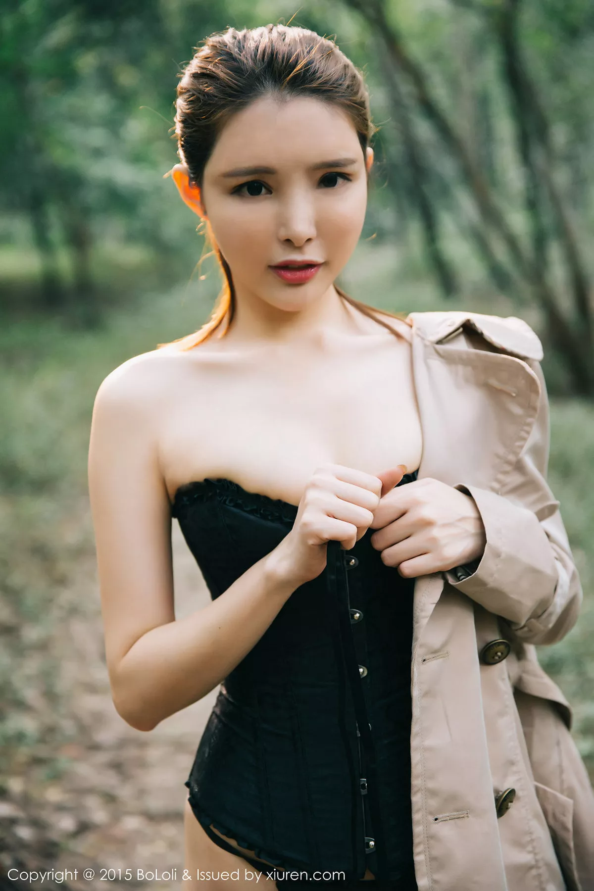 秀人集.com_[BoLoli波萝社]Vol.073_嫩模夏小秋秋秋心愿旅拍黑色透视比基尼秀豪乳写真48P