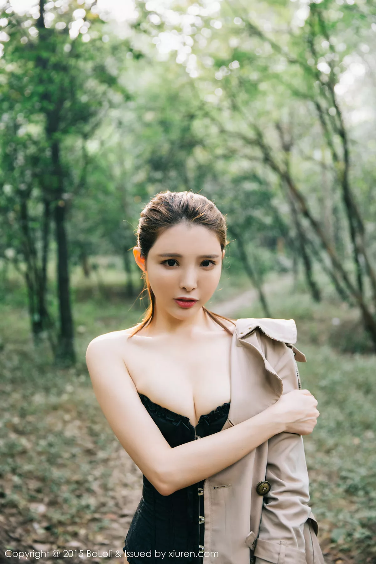 秀人集.com_[BoLoli波萝社]Vol.073_嫩模夏小秋秋秋心愿旅拍黑色透视比基尼秀豪乳写真48P