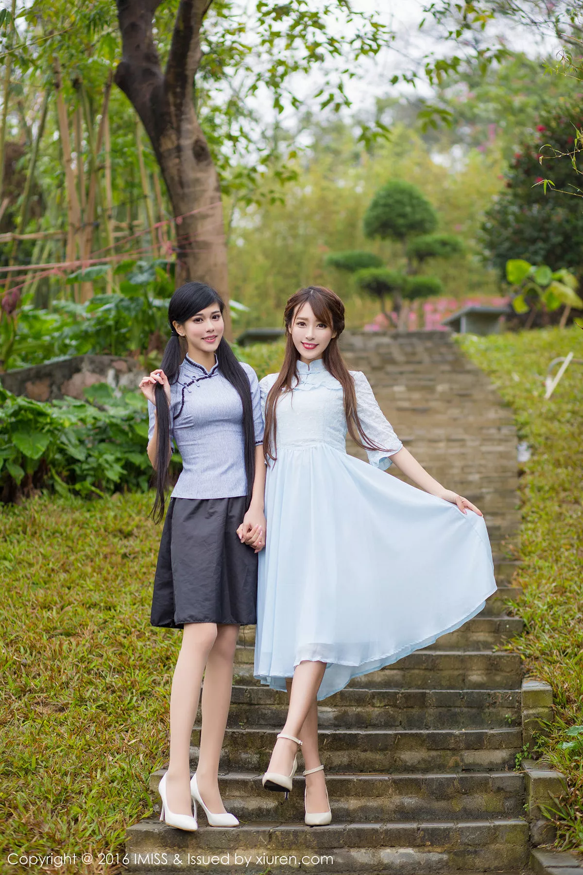 秀人集.com_[IMISS爱蜜社]Vol.070_嫩模王曼妮&谭小雅古典旗袍风完美身材性感迷人写真60P