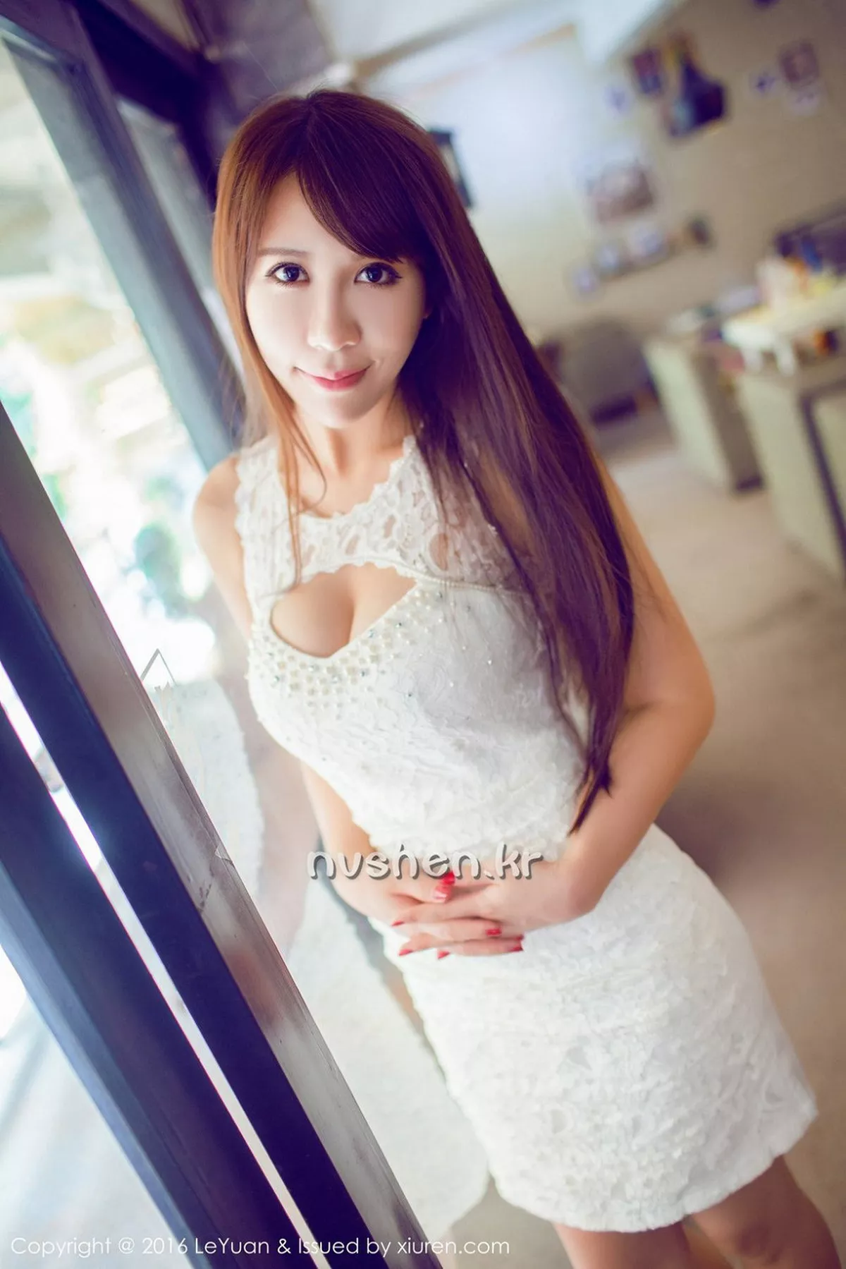 秀人集.com_[LeYuan星乐园]Vol.020_嫩模艾惟玲珑瓜子脸前凸后翘的完美身材白嫩美胸性感写真46P