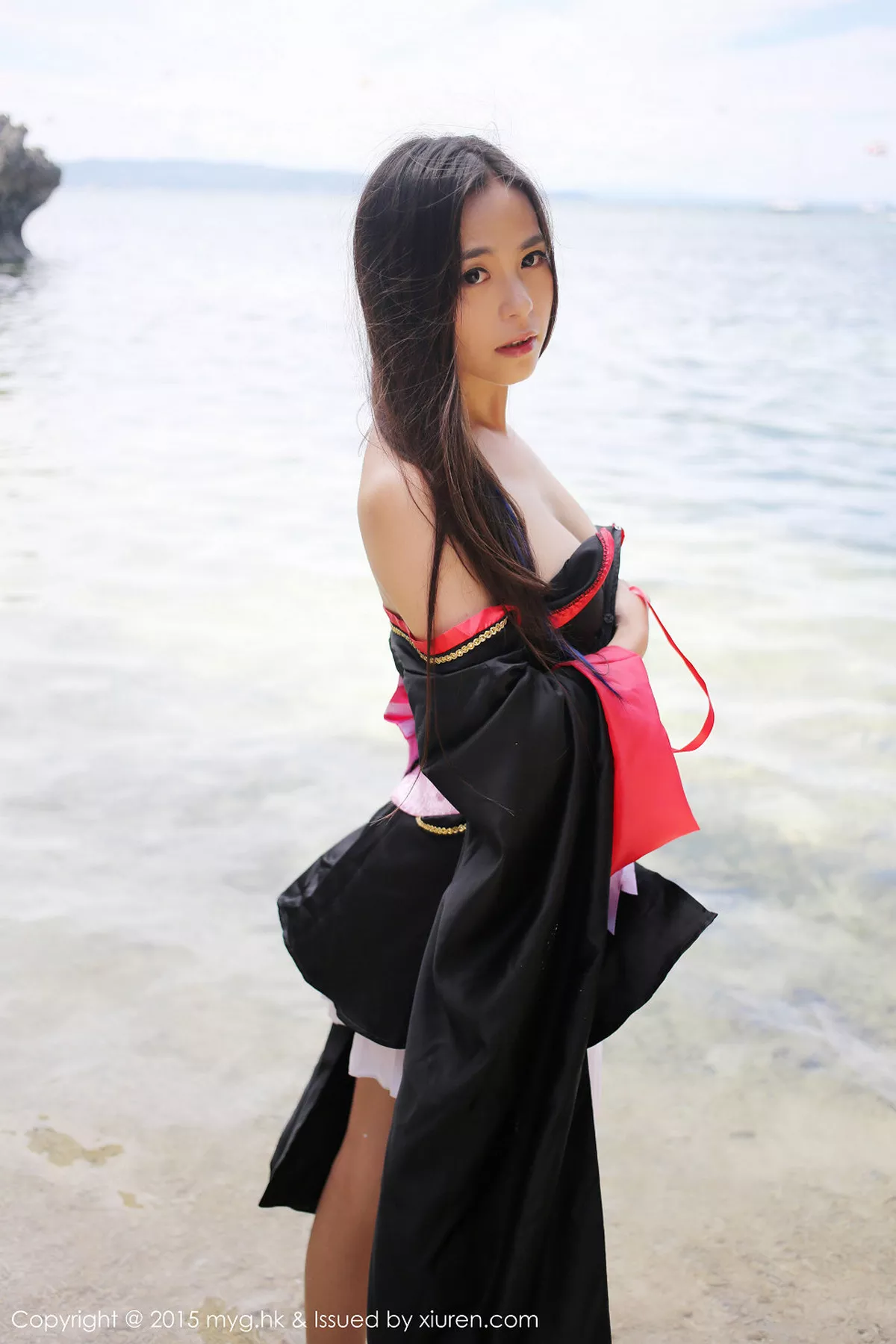 秀人集.com_[MyGirl美媛馆]Vol.136_嫩模Moa小姐菲律宾长滩旅拍日本和服秀完美曲线写真61P