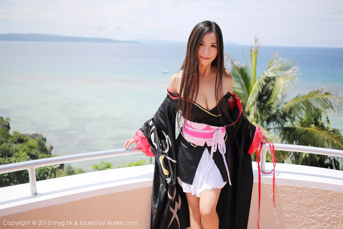 秀人集.com_[MyGirl美媛馆]Vol.136_嫩模Moa小姐菲律宾长滩旅拍日本和服秀完美曲线写真61P