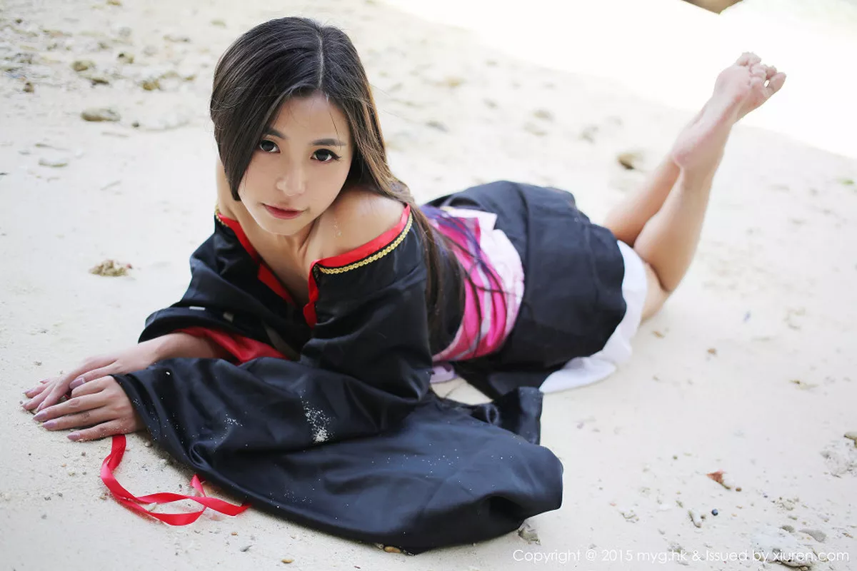 秀人集.com_[MyGirl美媛馆]Vol.136_嫩模Moa小姐菲律宾长滩旅拍日本和服秀完美曲线写真61P