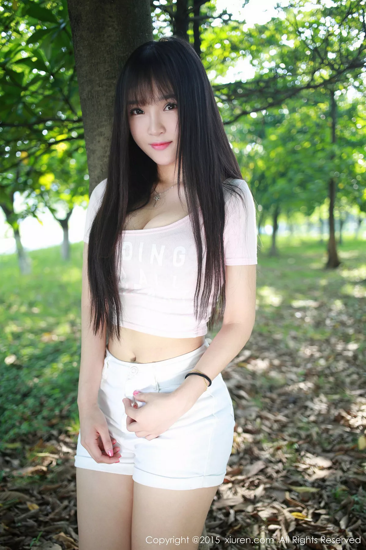 秀人集.com_[XiuRen秀人网]No.345_内地嫩模夏瑶baby白色紧身上衣秀完美身材豪乳诱惑写真42P