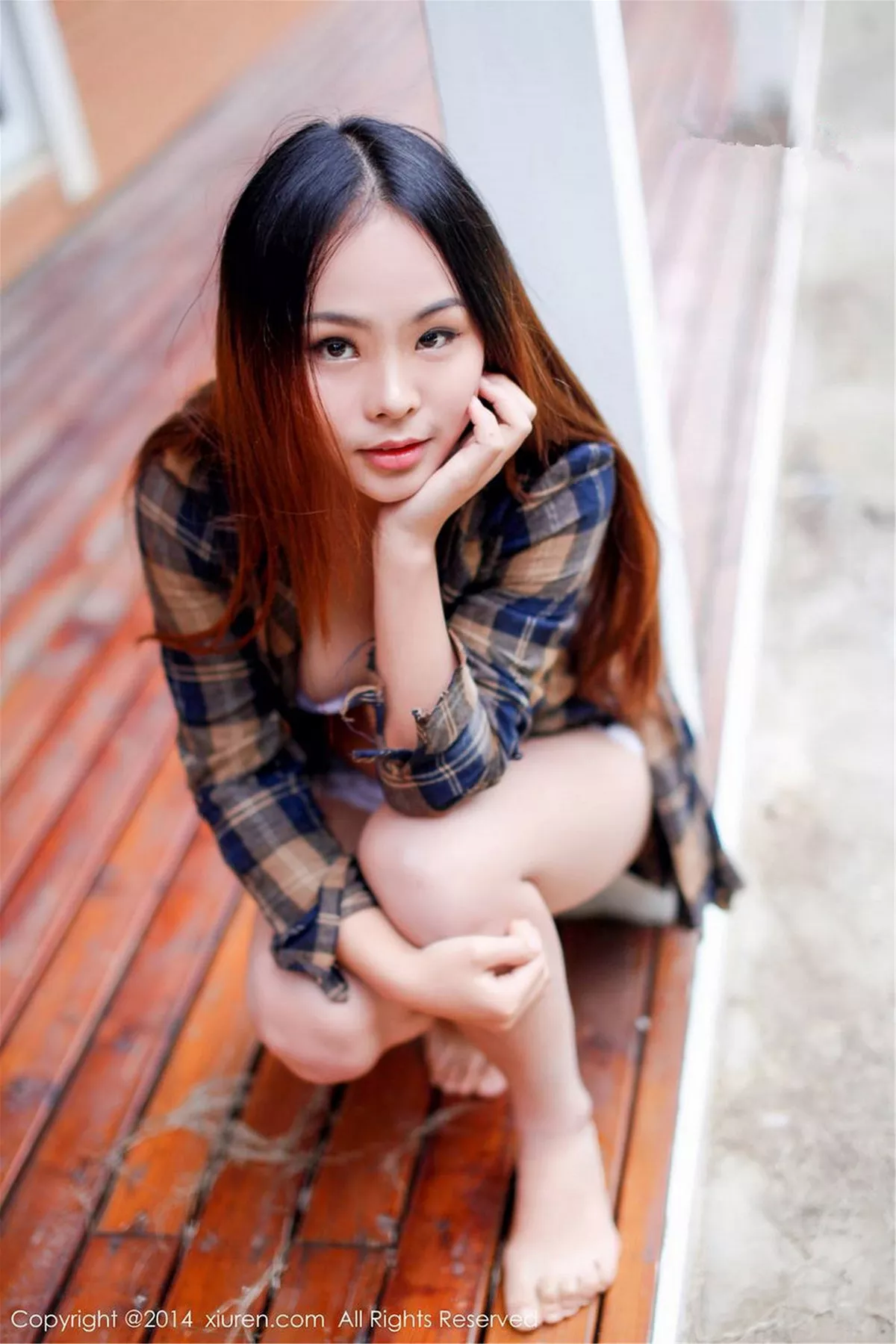 秀人集.com_[XiuRen秀人网]No.250_美女嫩模李波Bobo性感蕾丝内裤真空上身秀豪乳诱惑写真50P