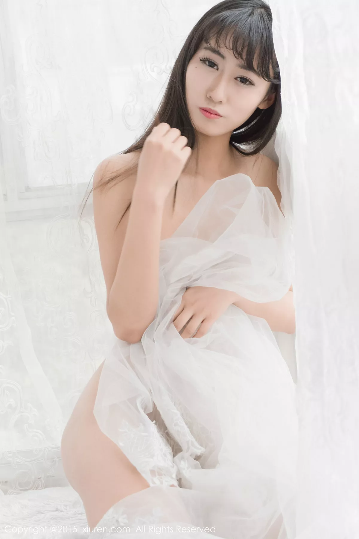 秀人集.com_[XiuRen秀人网]No.319_秀发美女素素subaby居家私房透明黑纱情趣内衣诱惑写真50P