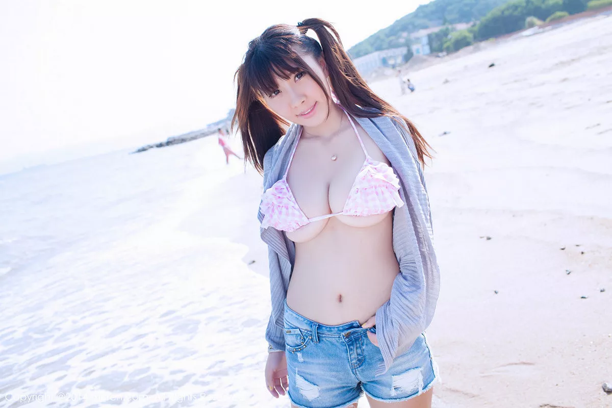 秀人集.com_[XiuRen秀人网]No.227_嫩模晓茜sunny厦门旅拍第三套日系性感内衣秀豪乳写真70P