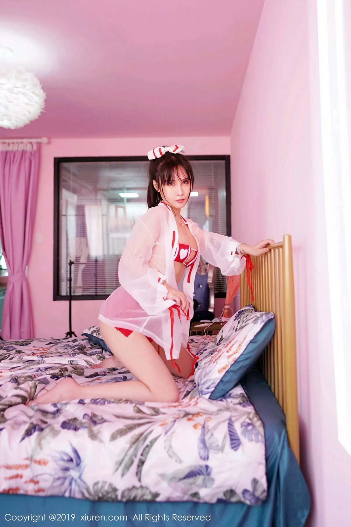 秀人集.com_[XiuRen秀人网]No.1610_嫩模邱淑贝私房性感不知火舞系列+魅惑网袜惹火诱惑写真40P