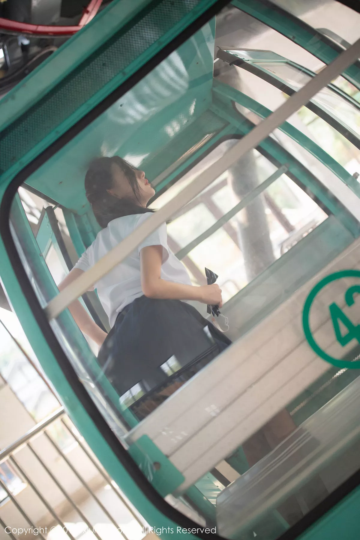 秀人集.com_[XiuRen秀人网]No.1723_嫩模就是阿朱啊不良学生白衬衫配无内黑丝袜完美诱惑写真96P