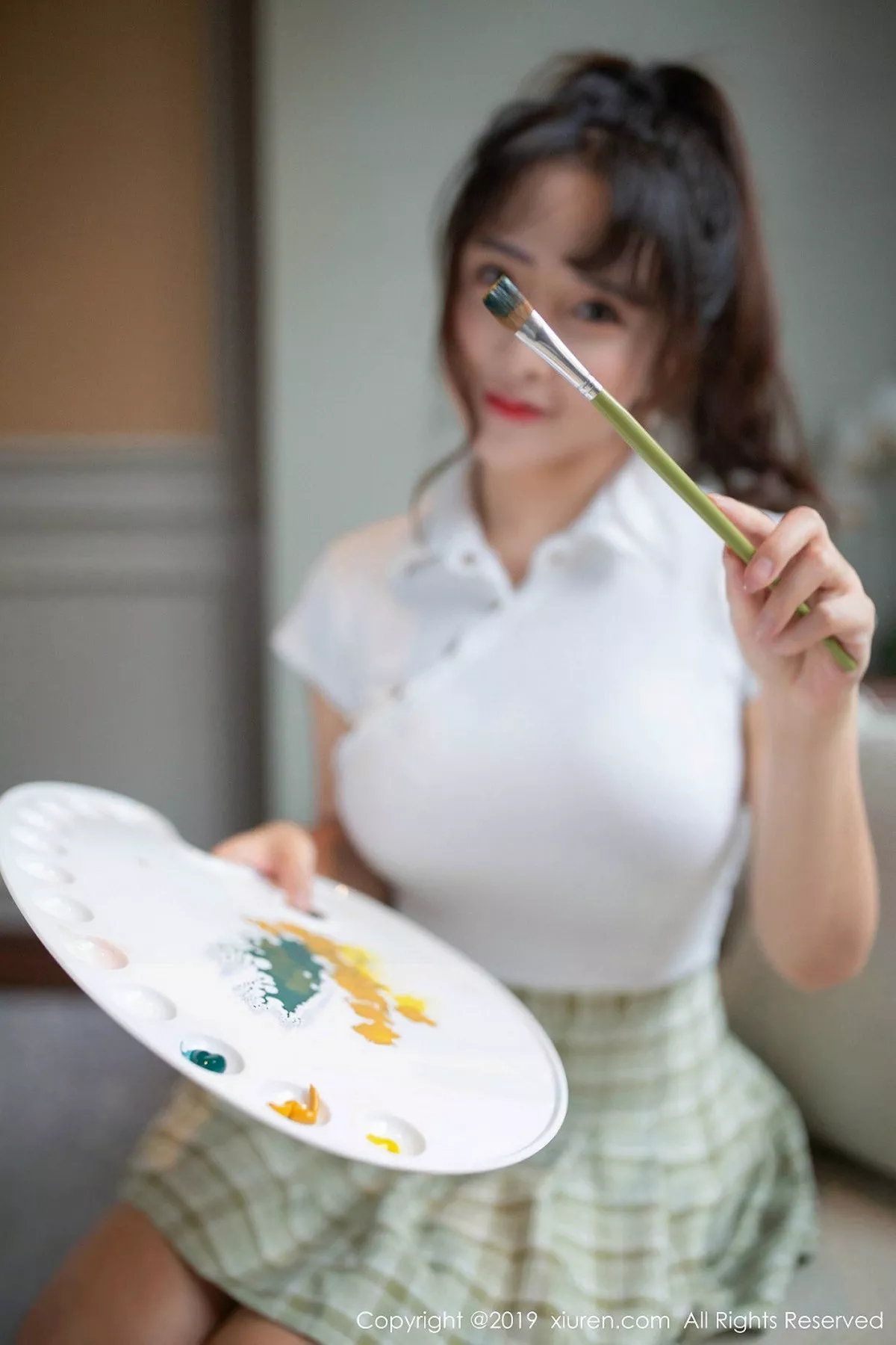 秀人集.com_[XiuRen秀人网]No.1705_嫩模陶喜乐_lele私房学生装半脱露性感内衣秀完美身材诱惑写真70P