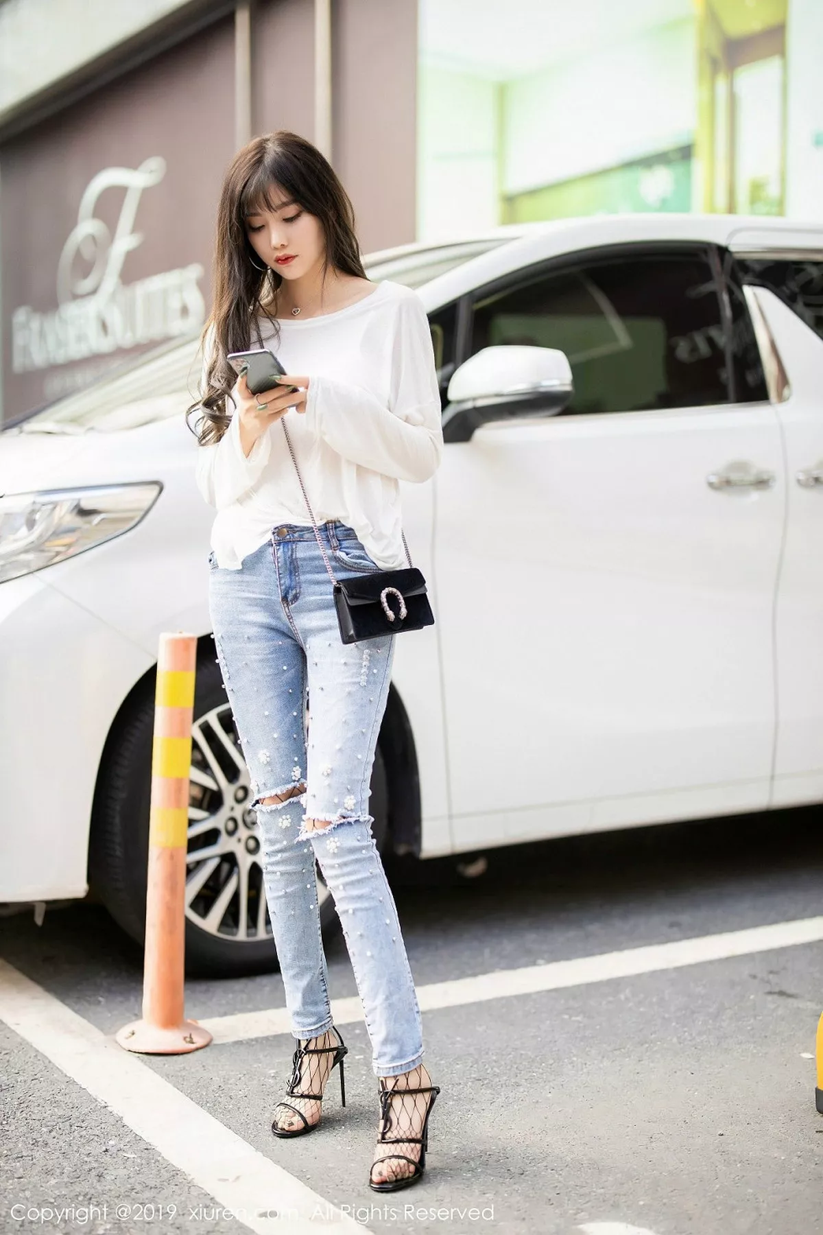 秀人集.com_[XiuRen秀人网]No.1746_女神杨晨晨sugar私房性感白色内衣配黑丝渔网销魂诱惑写真96P