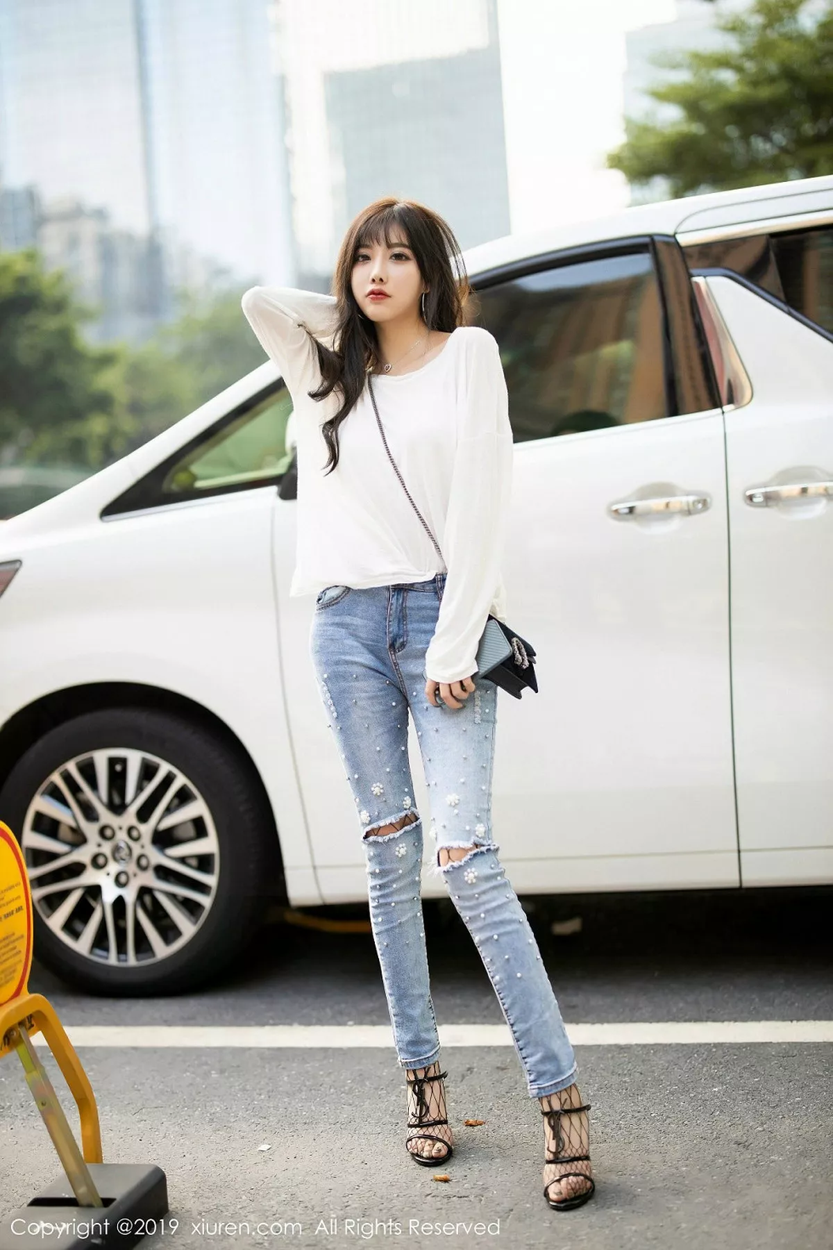 秀人集.com_[XiuRen秀人网]No.1746_女神杨晨晨sugar私房性感白色内衣配黑丝渔网销魂诱惑写真96P