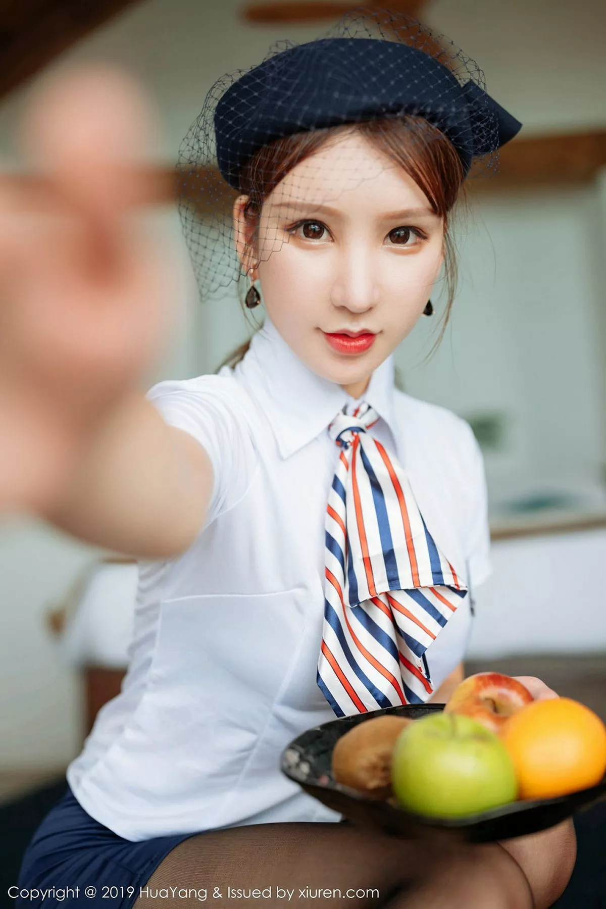 秀人集.com_[HuaYang花漾]Vol.186_女神周于希Sandy角色扮演空姐制服超薄无内黑丝完美诱惑写真61P