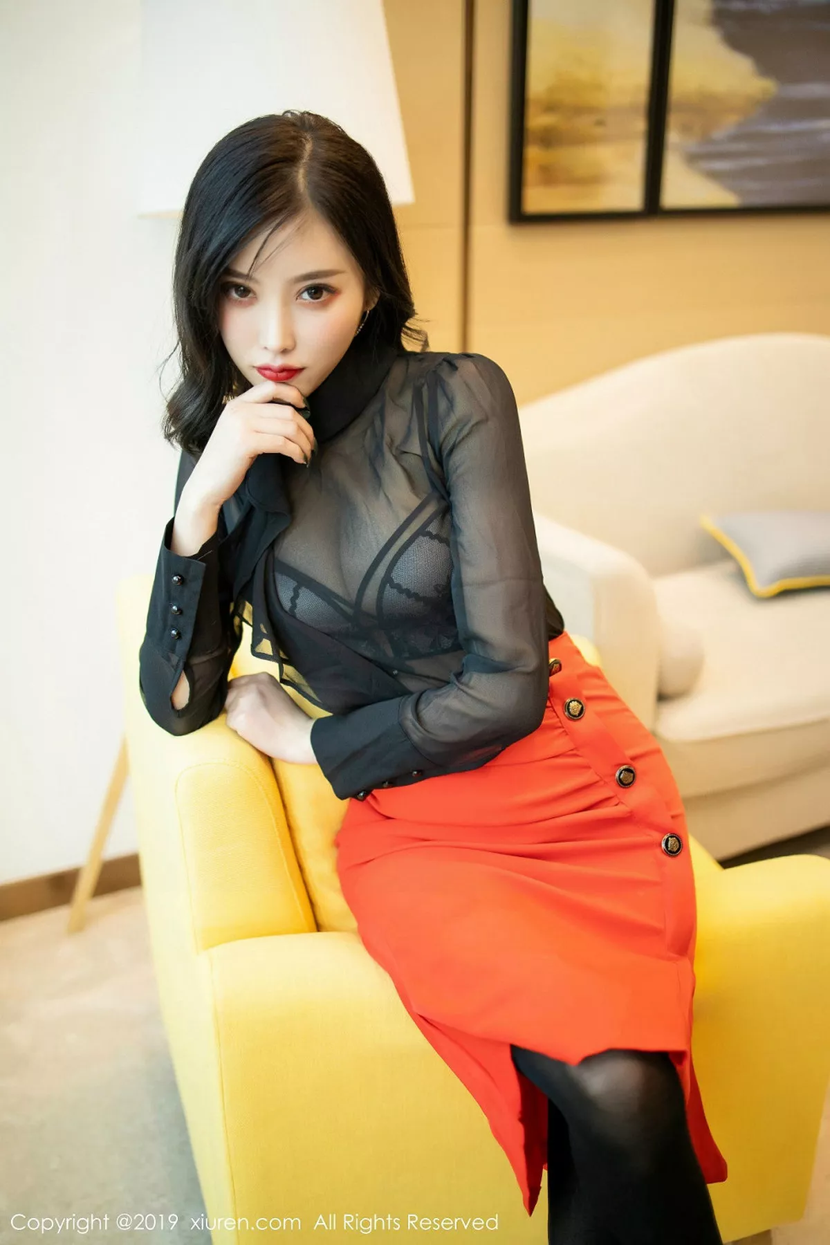 秀人集.com_[XiuRen秀人网]No.1778_女神杨晨晨sugar私房透视情趣内衣配吊带黑丝惹火诱惑写真83P