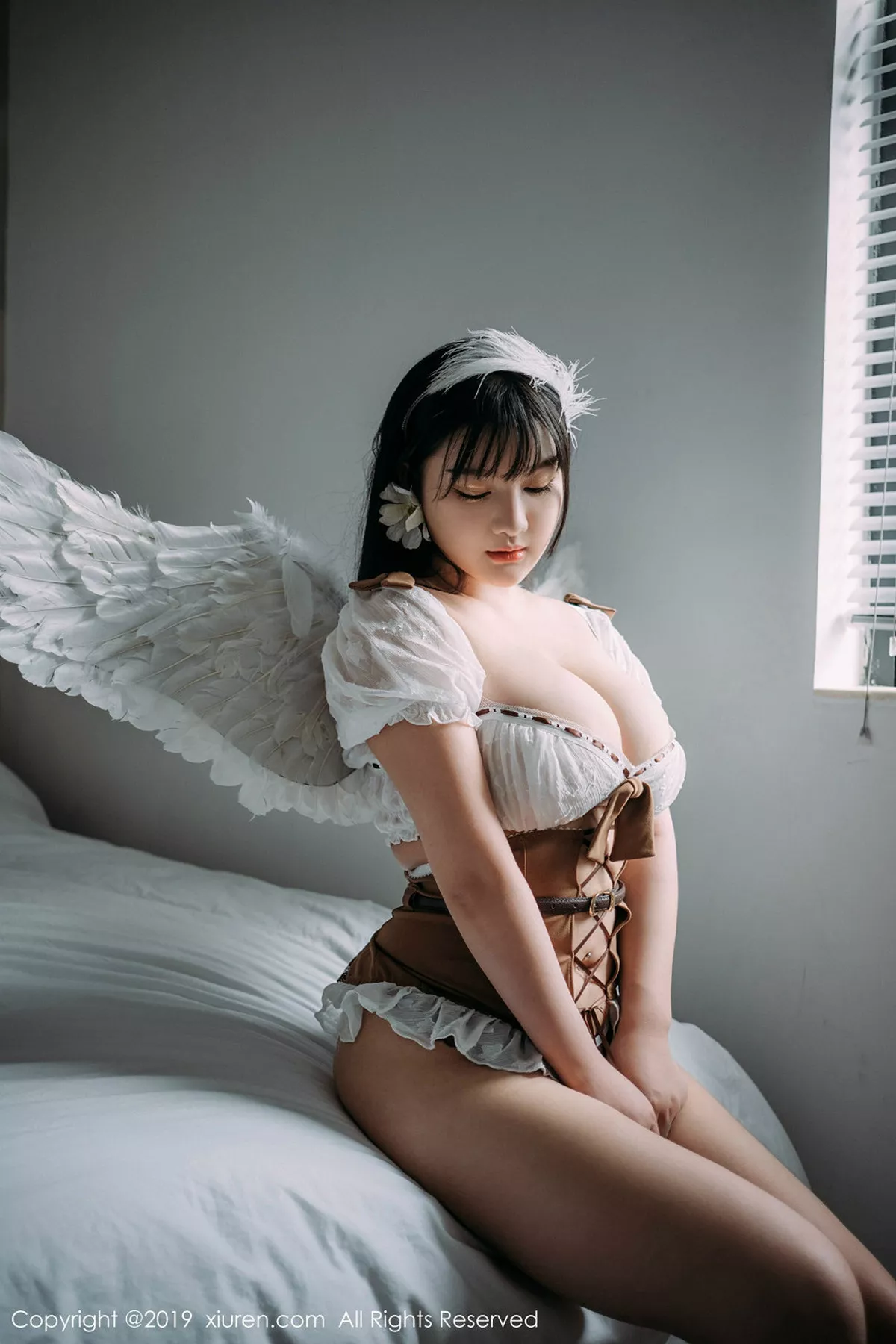 秀人集.com_[XiuRen秀人网]No.1824_嫩模小尤奈私房性感女仆装+黑色透视装秀豪乳妩媚诱惑写真70P