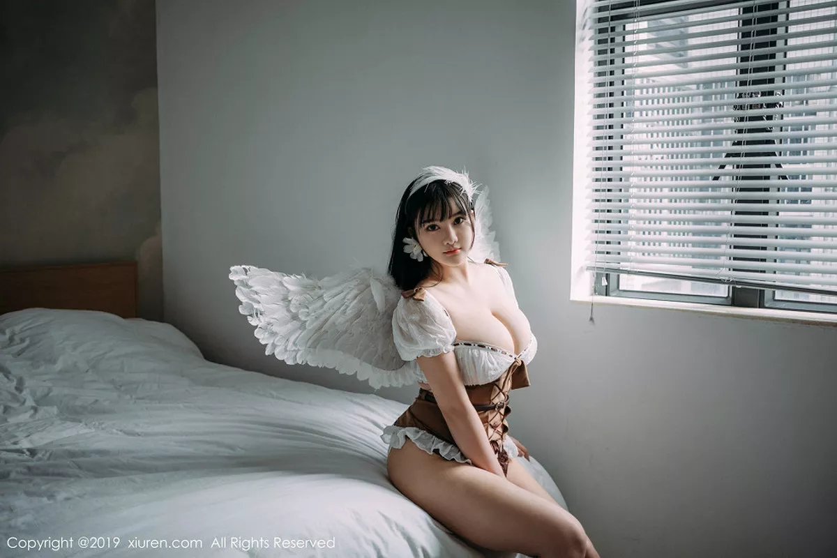 秀人集.com_[XiuRen秀人网]No.1824_嫩模小尤奈私房性感女仆装+黑色透视装秀豪乳妩媚诱惑写真70P