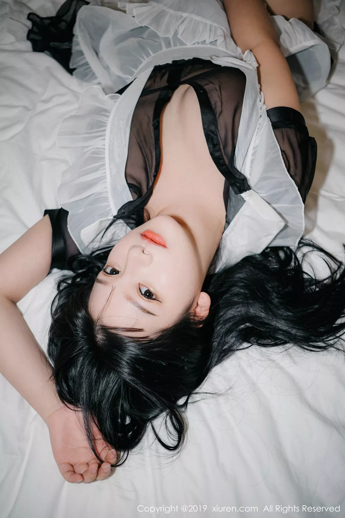 秀人集.com_[XiuRen秀人网]No.1824_嫩模小尤奈私房性感女仆装+黑色透视装秀豪乳妩媚诱惑写真70P