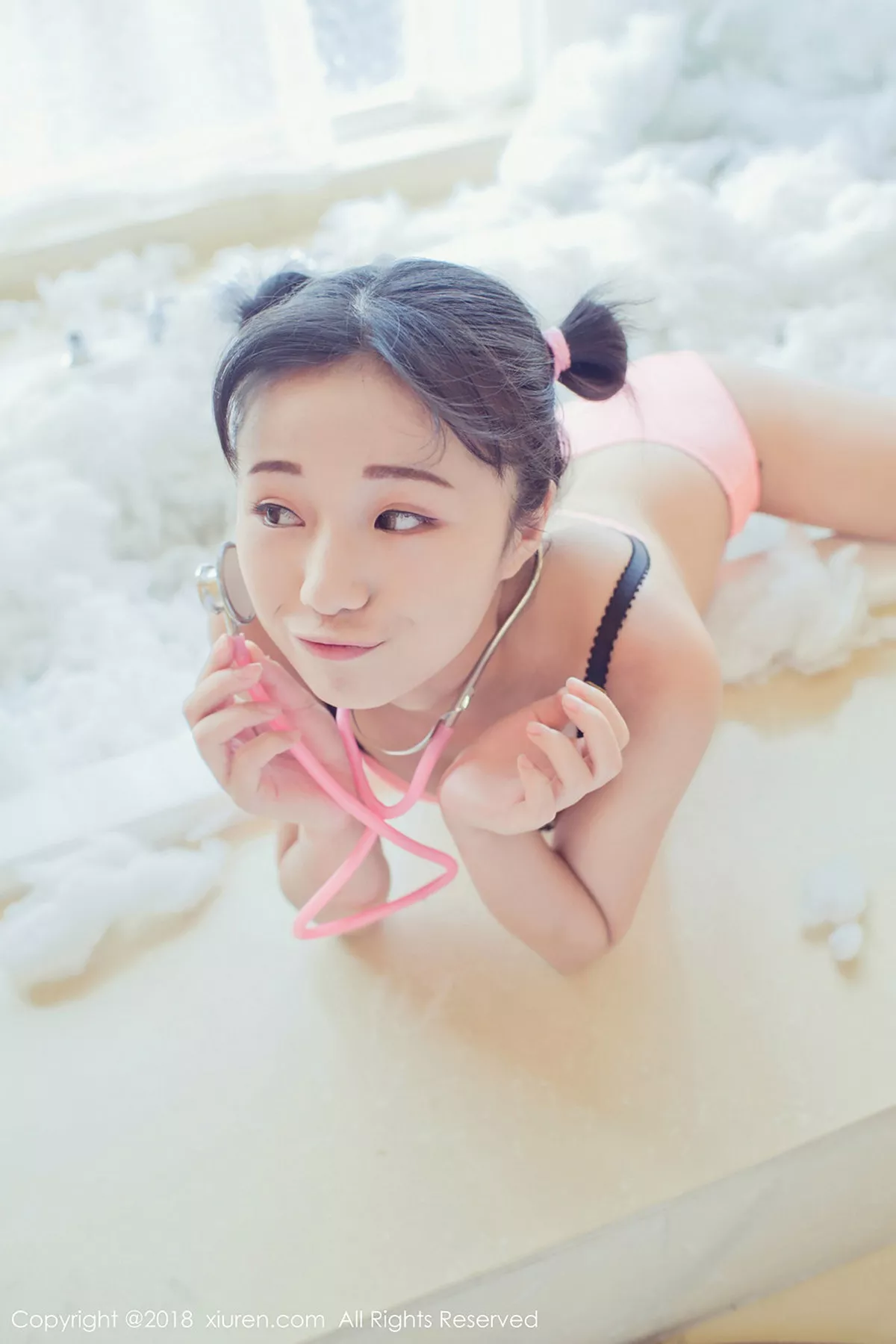 秀人集.com_[XiuRen秀人网]No.1220_嫩模苍井优香私房小护士粉色性感内衣秀傲人豪乳诱惑写真50P