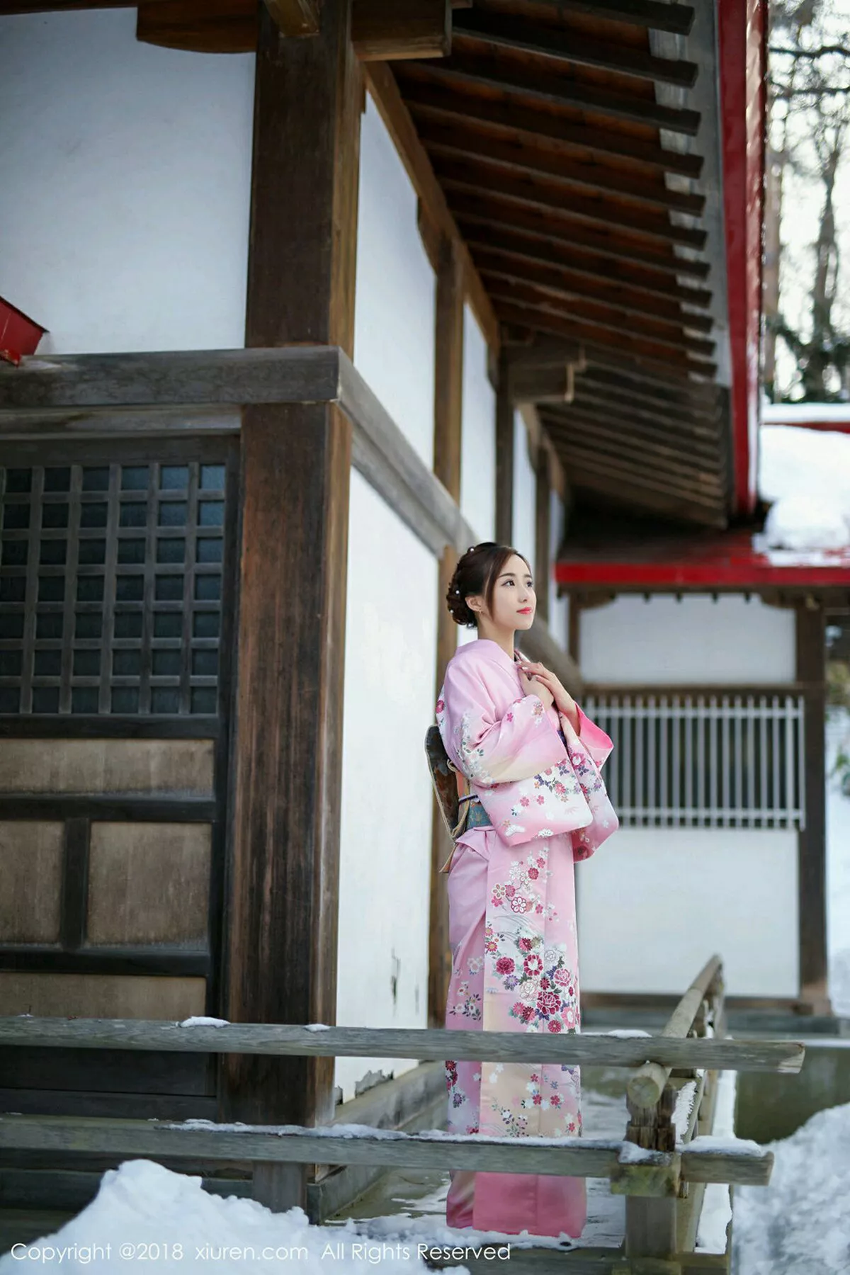 秀人集.com_[XiuRen秀人网]No.1228_美女猫宝北海道旅拍粉色和服+粉色比基尼惹火诱惑写真49P