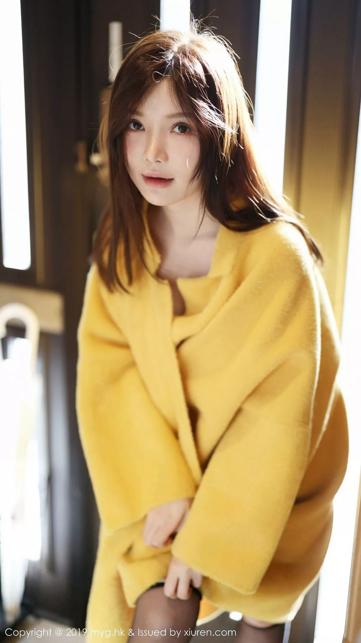 秀人集.com_[MyGirl美媛馆]Vol.418_嫩模糯美子北海道旅拍私房黑色蕾丝内衣秀傲人豪乳诱惑写真80P