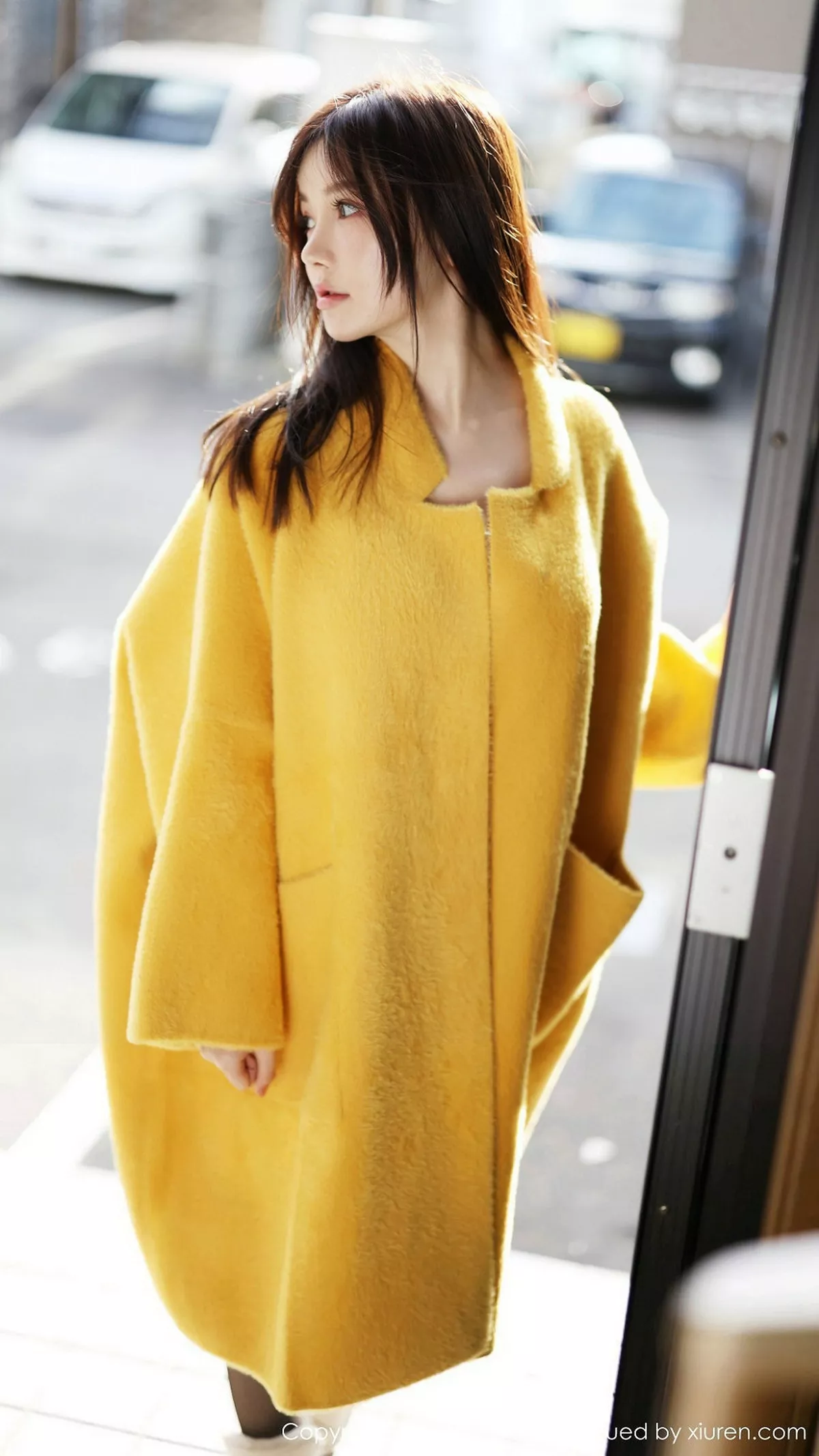 秀人集.com_[MyGirl美媛馆]Vol.418_嫩模糯美子北海道旅拍私房黑色蕾丝内衣秀傲人豪乳诱惑写真80P